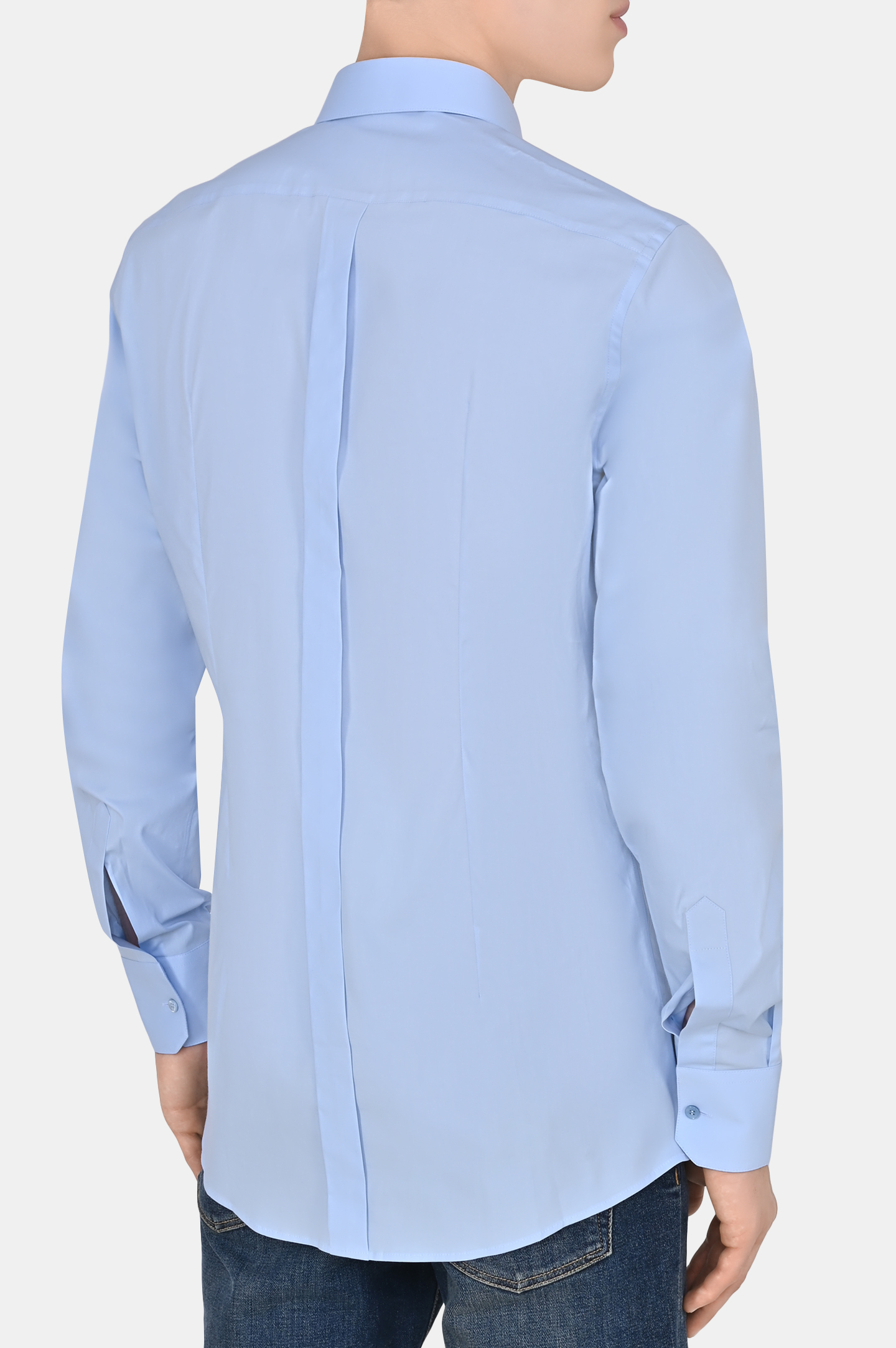Рубашка DOLCE & GABBANA G5EJ0T FUEEE, цвет: Голубой, Мужской
