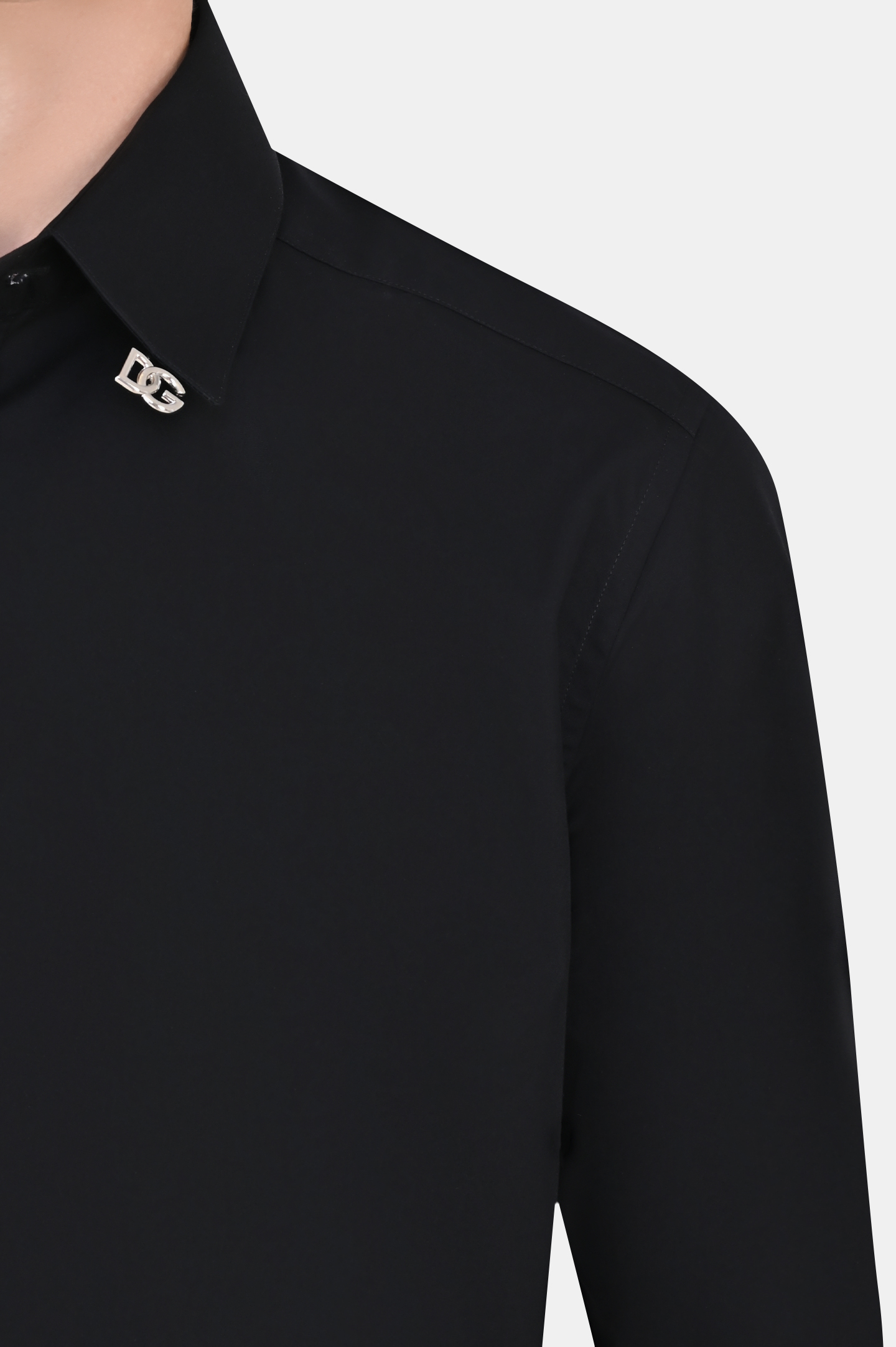 Рубашка DOLCE & GABBANA G5EJ0T GF114, цвет: Черный, Мужской
