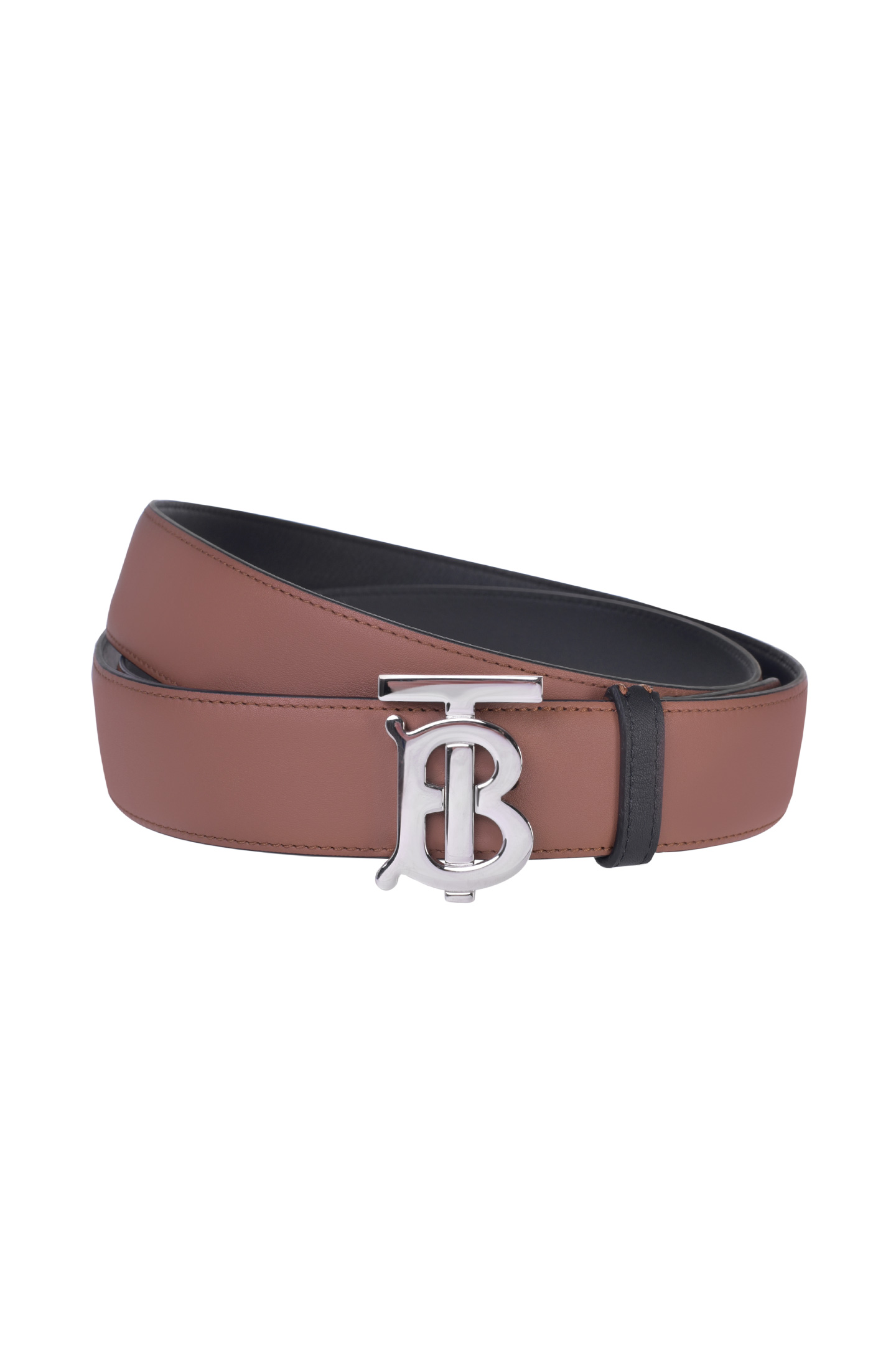 Ремень BURBERRY 8011701, цвет: Коричневый, Женский