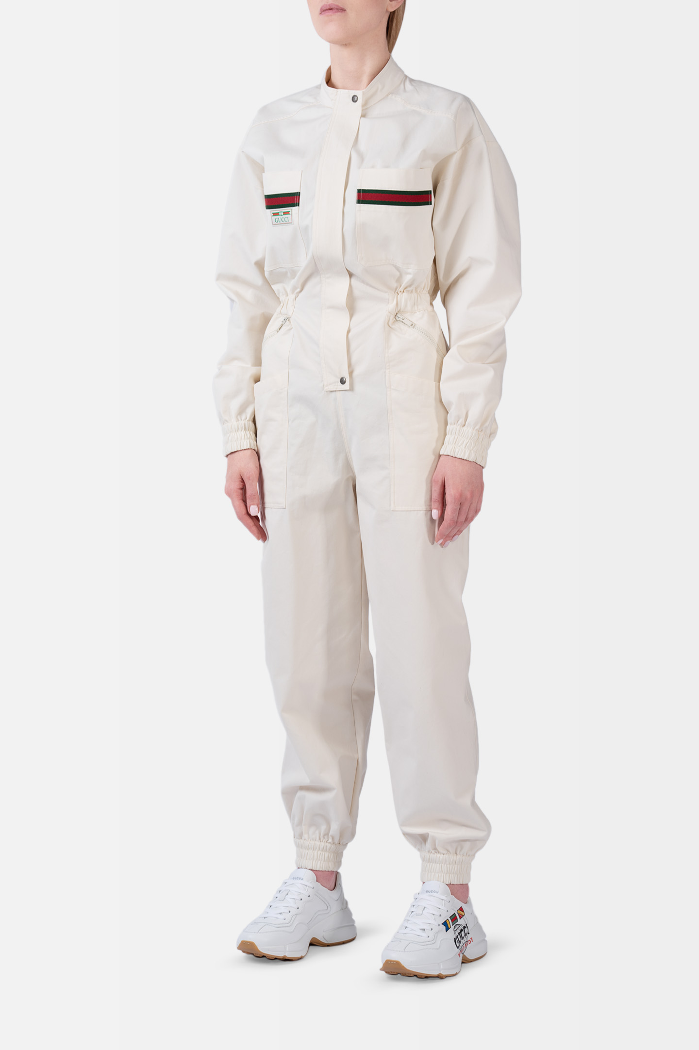 Комбинезон GUCCI 598819 XJBXQ, цвет: Молочный, Женский