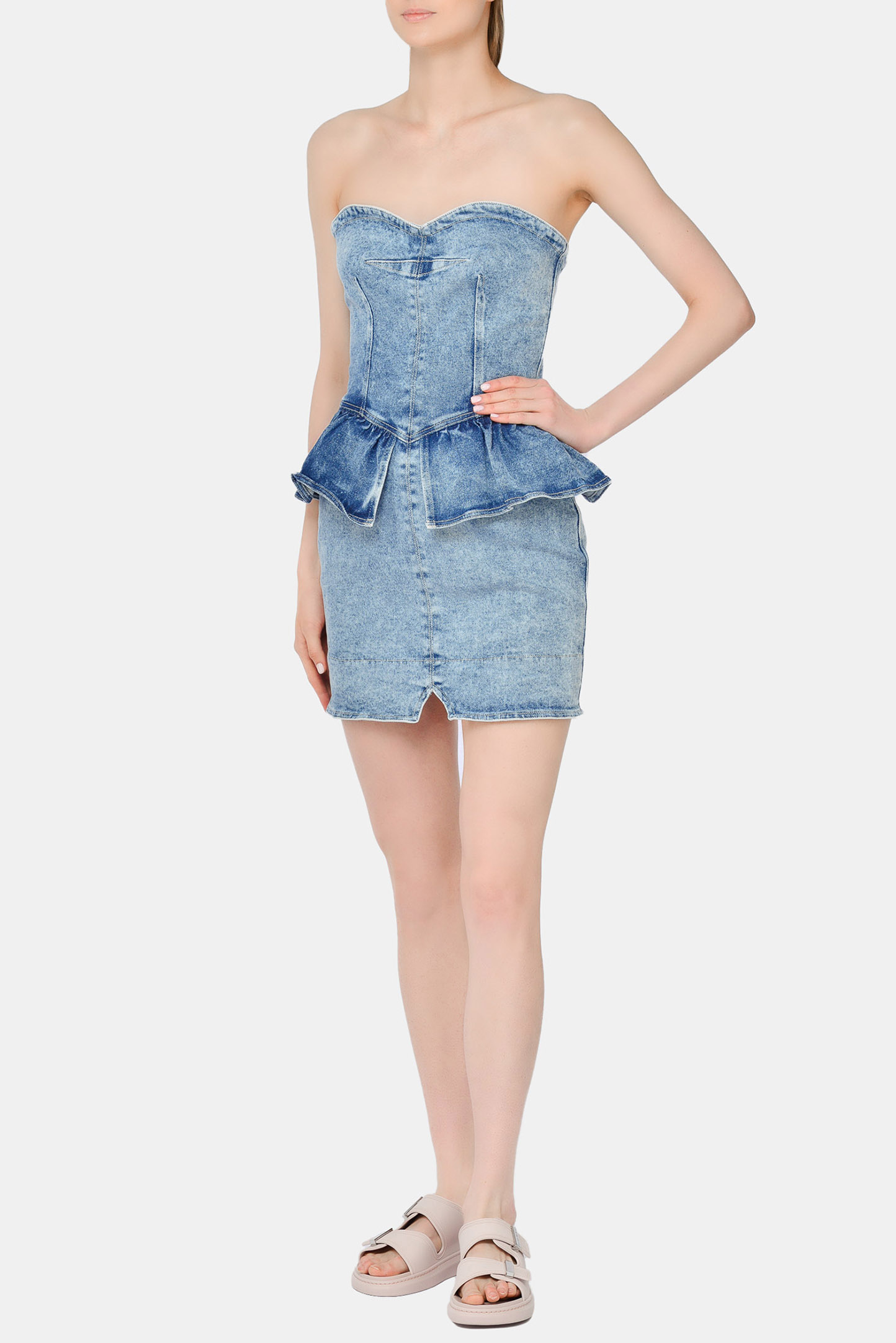 Платье ISABEL MARANT RO1979-21E019I, цвет: Розовый, Женский