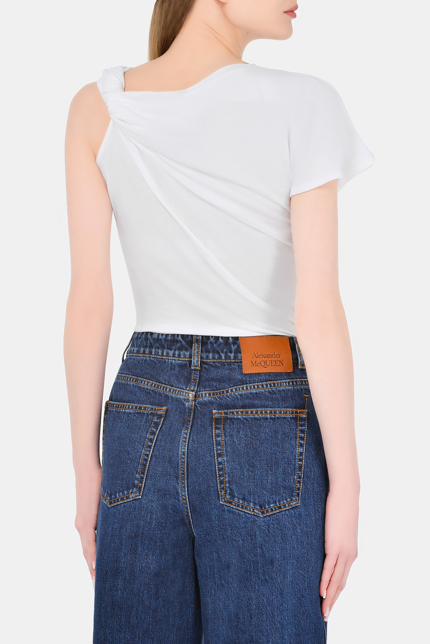 Топ ALEXANDER MCQUEEN 646798 QLAA1, цвет: Белый, Женский