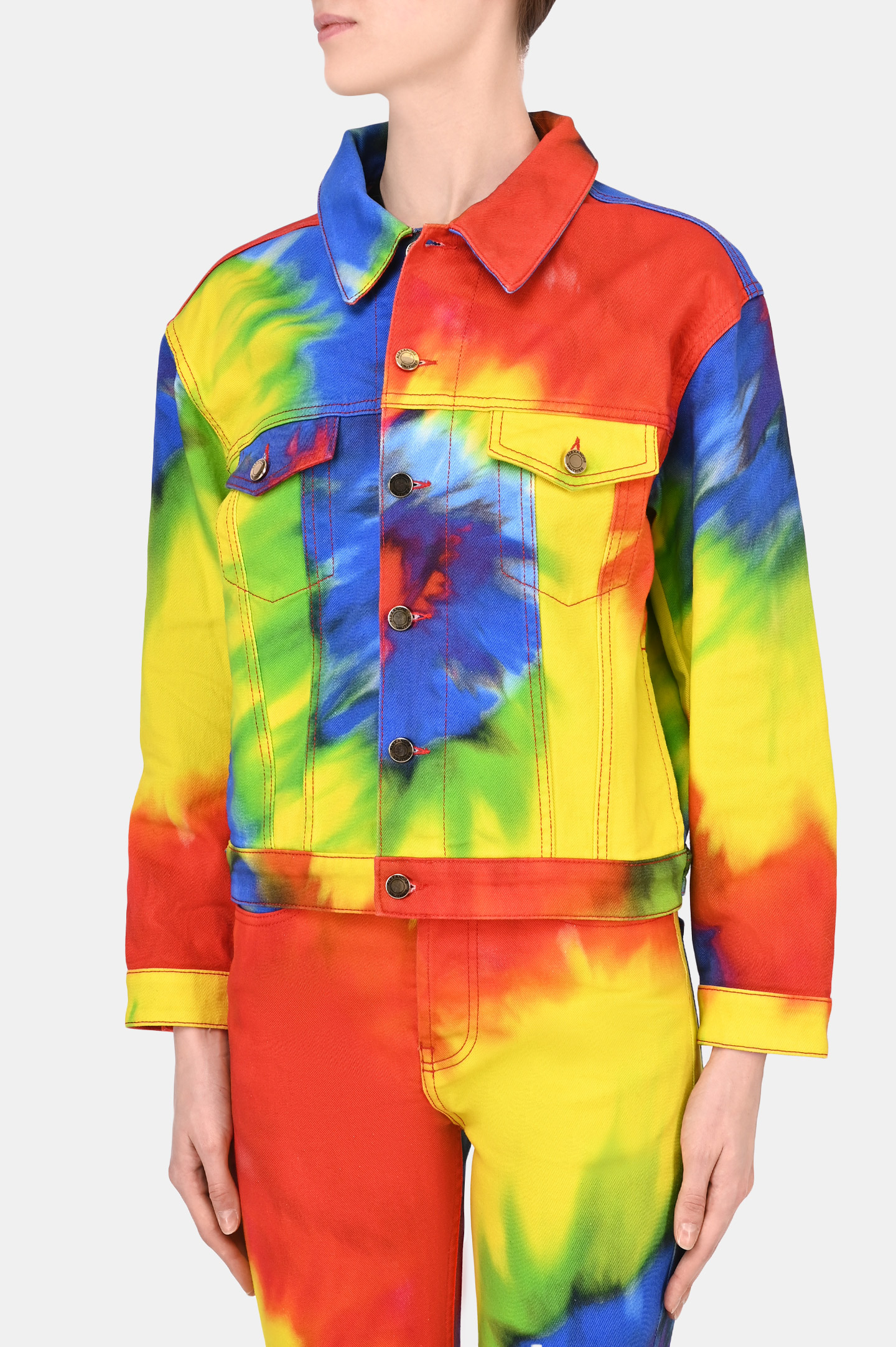 Куртка ALEXANDRE VAUTHIER 211JA1400, цвет: Разноцветный, Женский