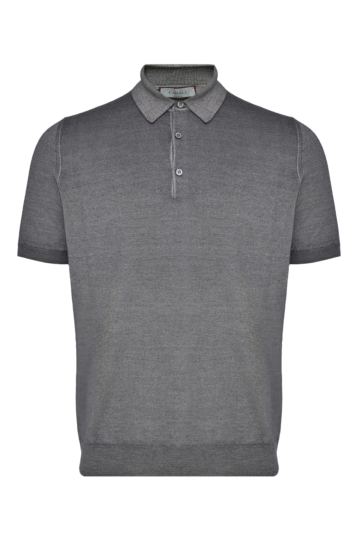 Поло CANALI MX01165 C0479, цвет: Серый, Мужской