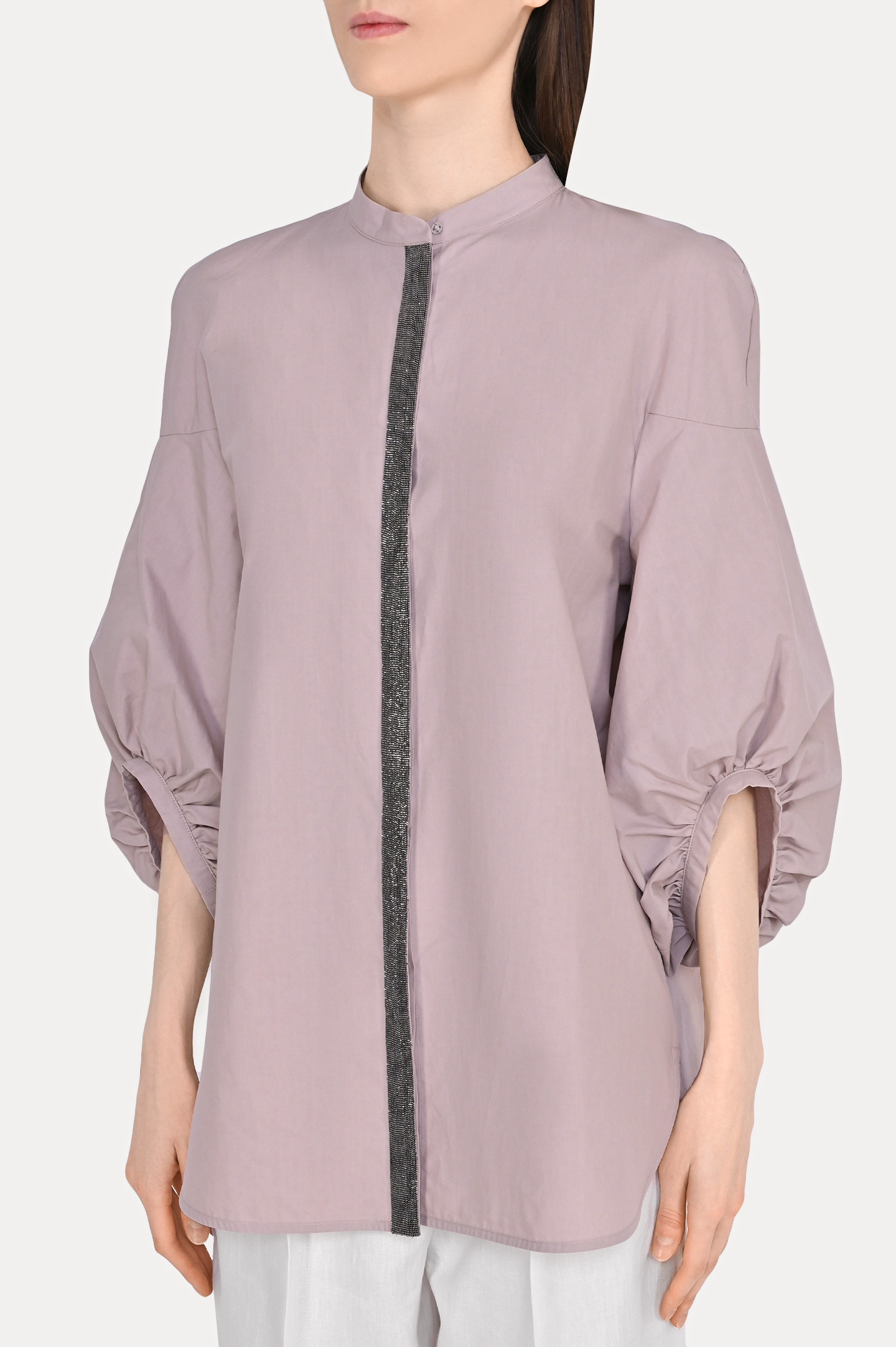 Блуза FABIANA FILIPPI CAD273B644I806, цвет: Персиковый, Женский