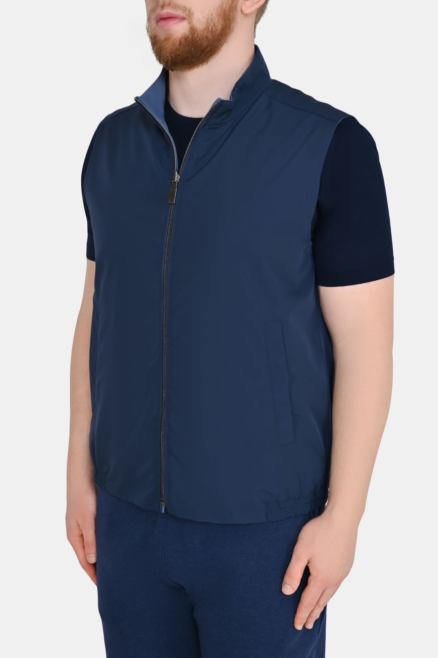 Жилет CANALI SG01121 O40732, цвет: Голубой, Мужской