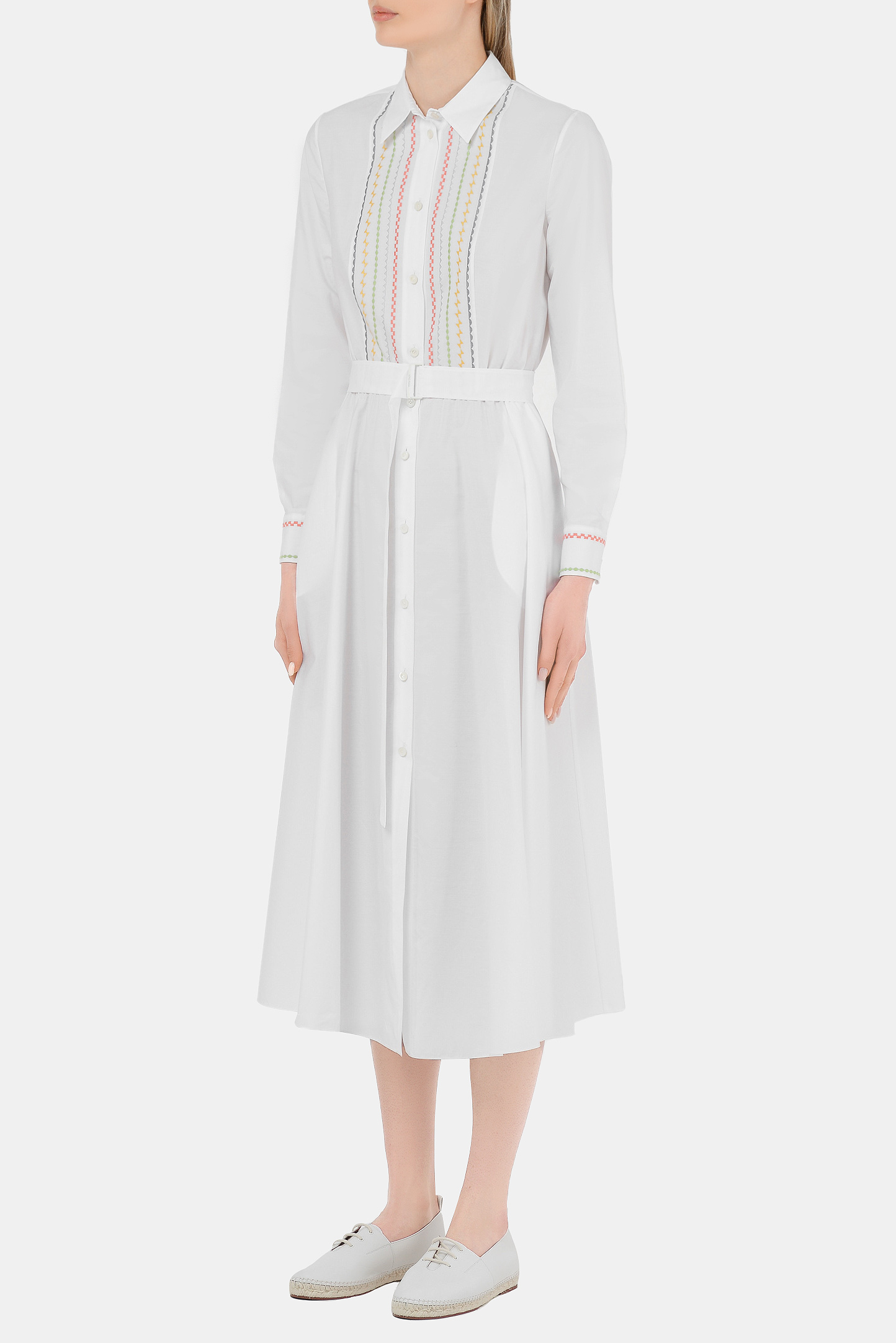 Платье LORO PIANA F1-FAL6337, цвет: Белый, Женский