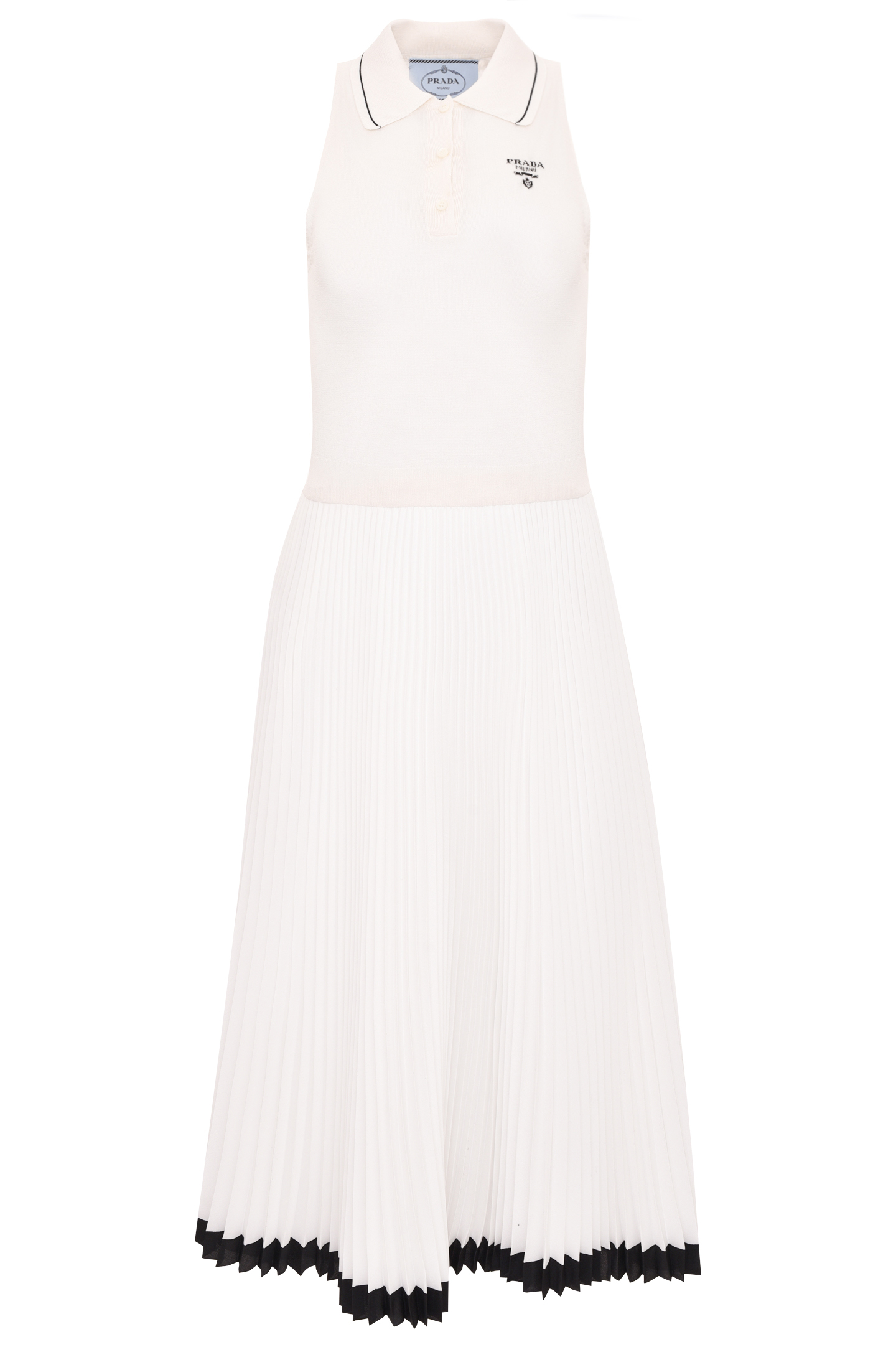 Платье PRADA P3B06 10FT, цвет: Белый, Женский