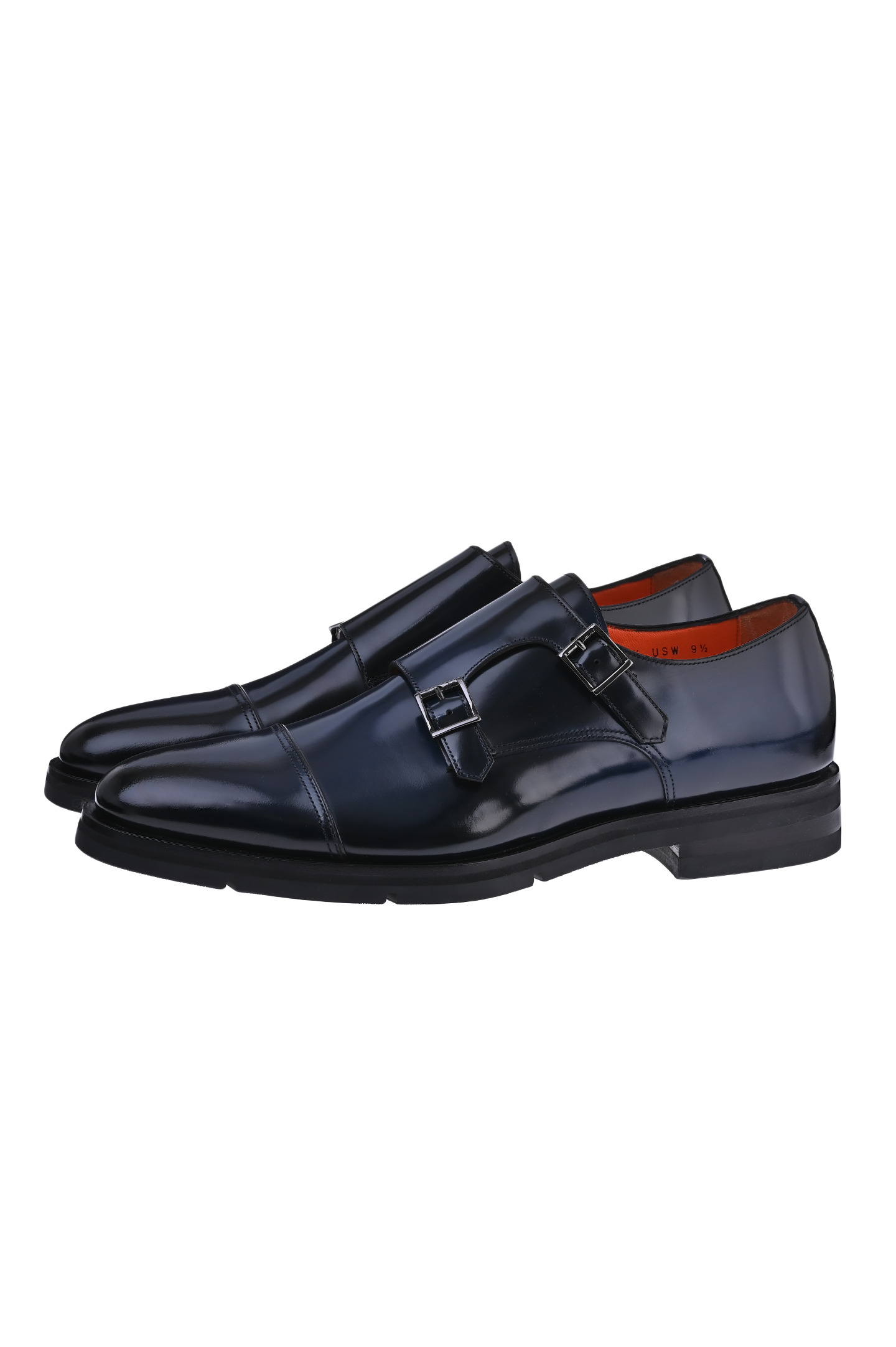 Туфли SANTONI MCWG07749JM3BPFGU59, цвет: Синий, Мужской