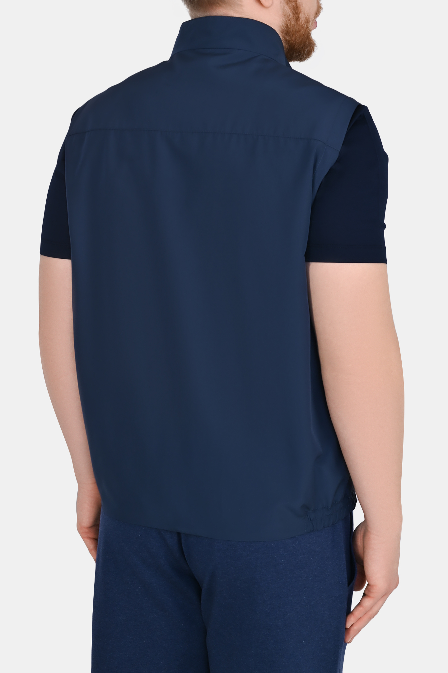 Жилет CANALI SG01121 O40732, цвет: Голубой, Мужской