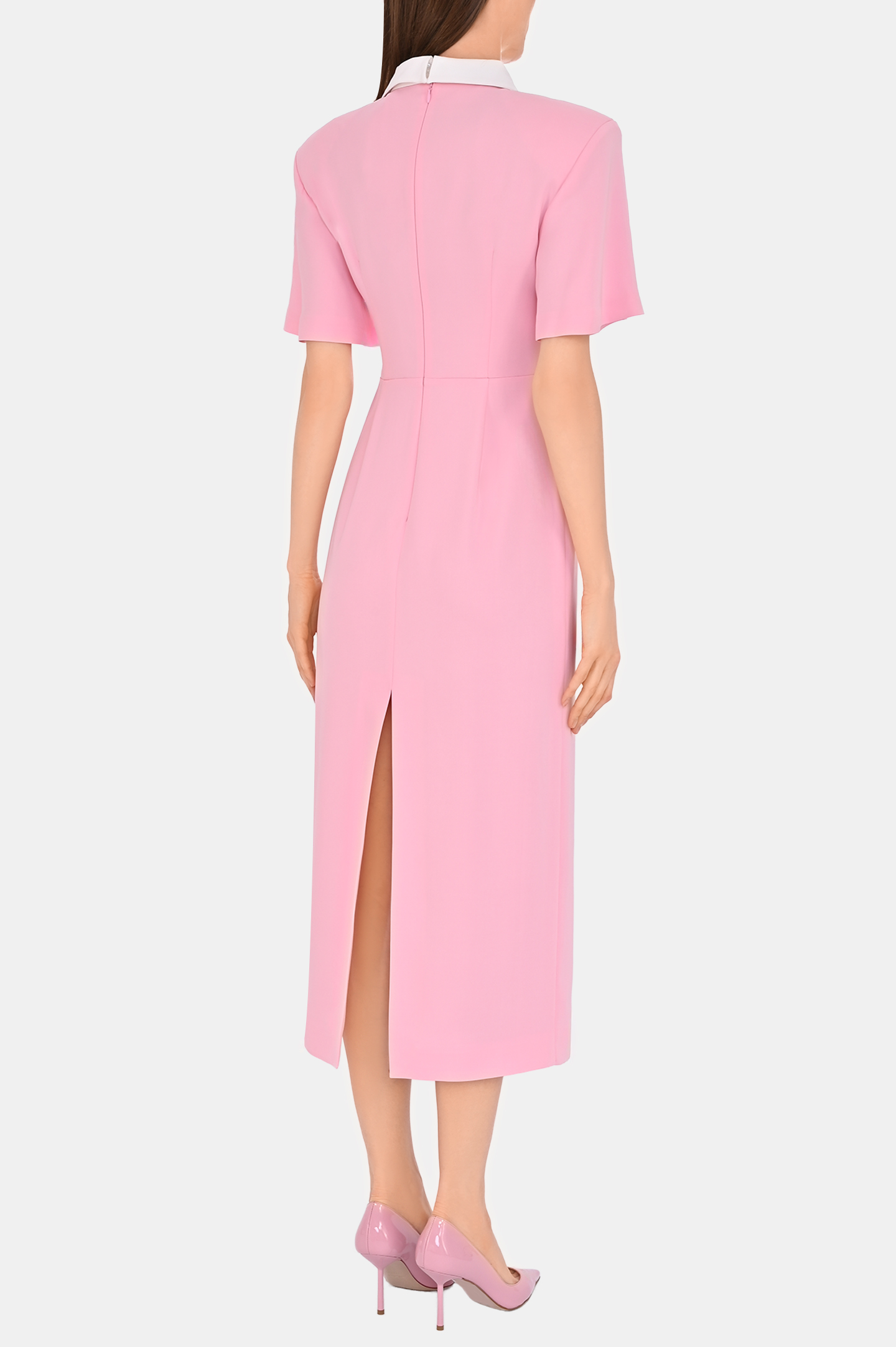 Платье ROWEN ROSE DRS_RR271_L, цвет: Розовый, Женский