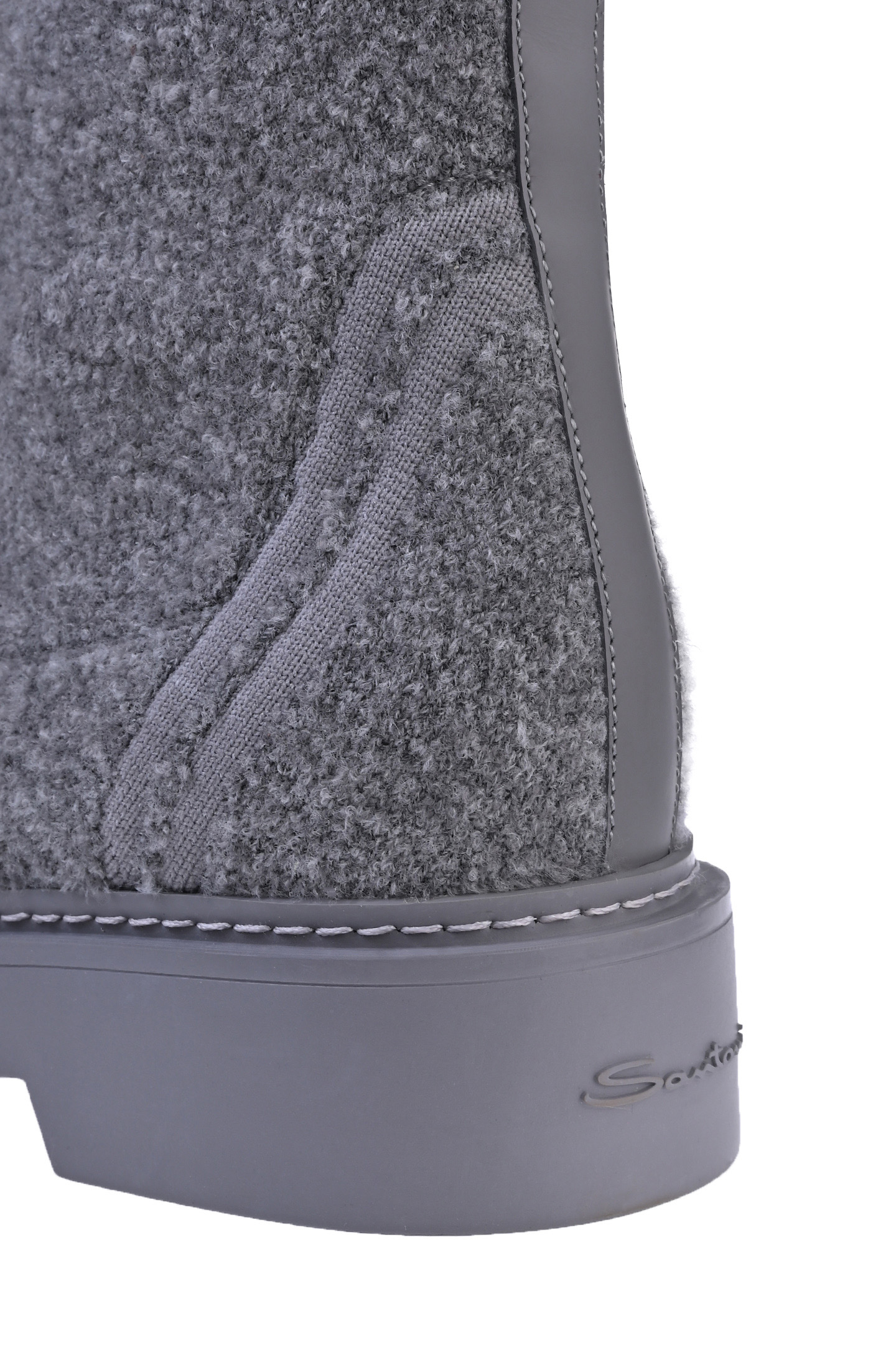 Ботинки SANTONI WTHW70166GRITUSKG23, цвет: Серый, Женский
