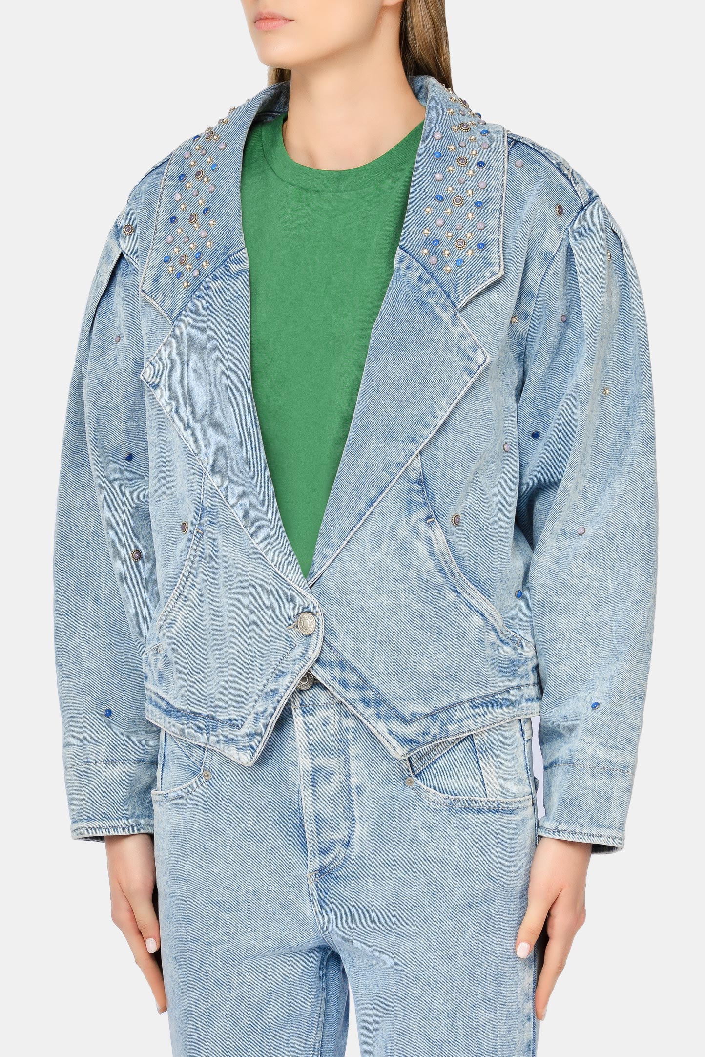 Куртка ISABEL MARANT VE1580-21E048I, цвет: Черный, Женский