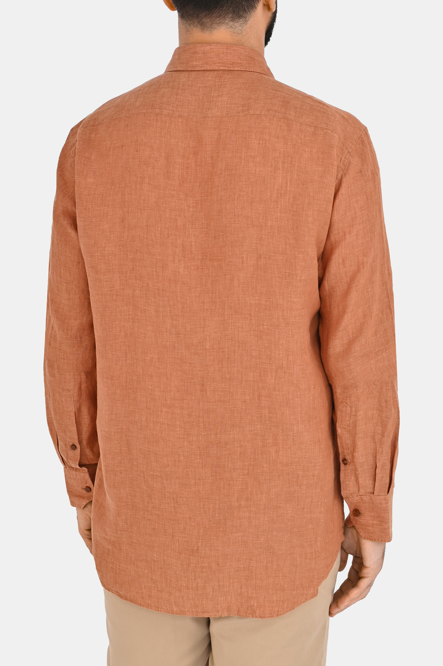 Рубашка STEFANO RICCI MC007704 BX2922, цвет: Коричневый, Мужской