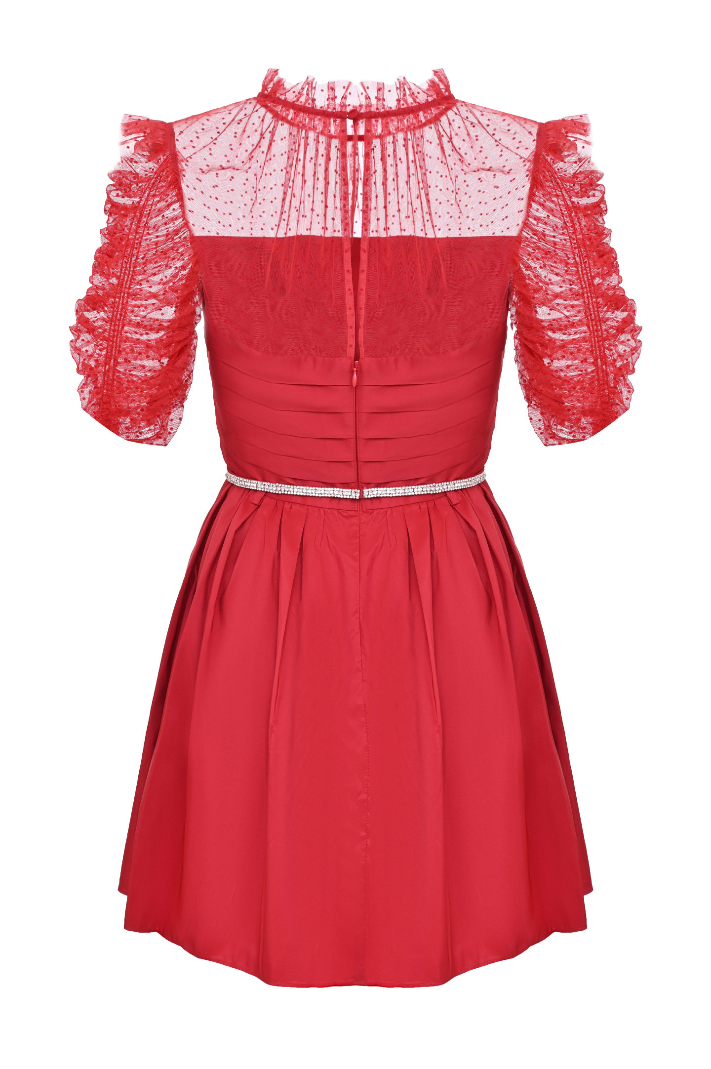 Платье SELF PORTRAIT AW21-096R, цвет: Красный, Женский