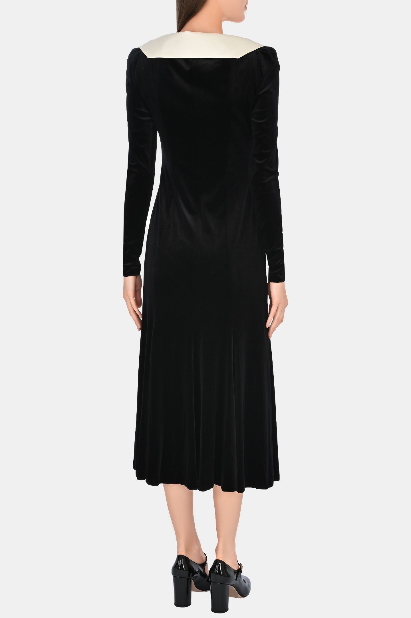 Платье PHILOSOPHY DI LORENZO SERAFINI A0455 5728, цвет: Черный, Женский