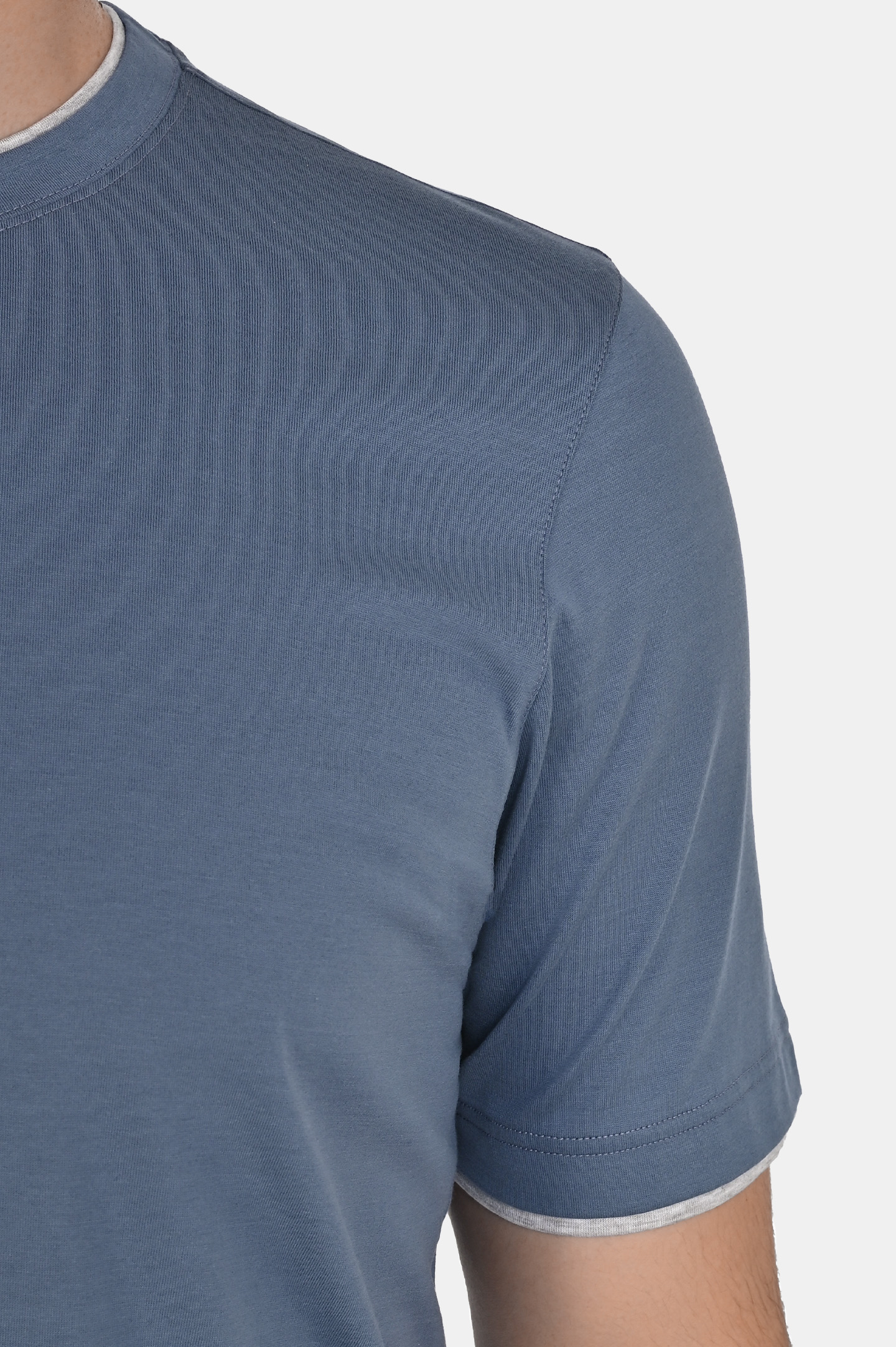 Футболка (Джемпер) MANDELLI P25-1K048A-5684, цвет: Синий, Мужской