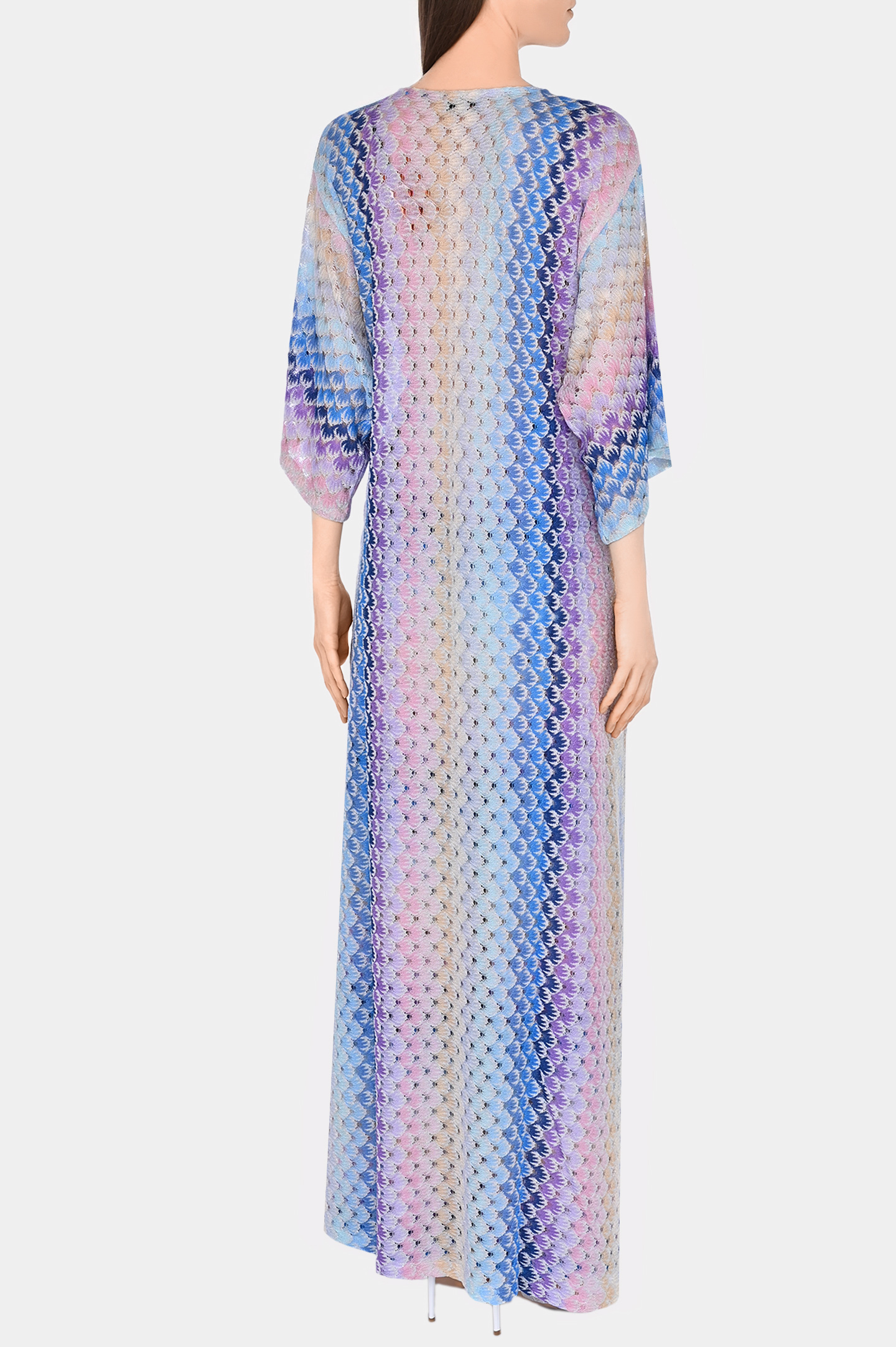 Полупрозрачное платье MISSONI MC23SQ06-BR00TD, цвет: Разноцветный, Женский