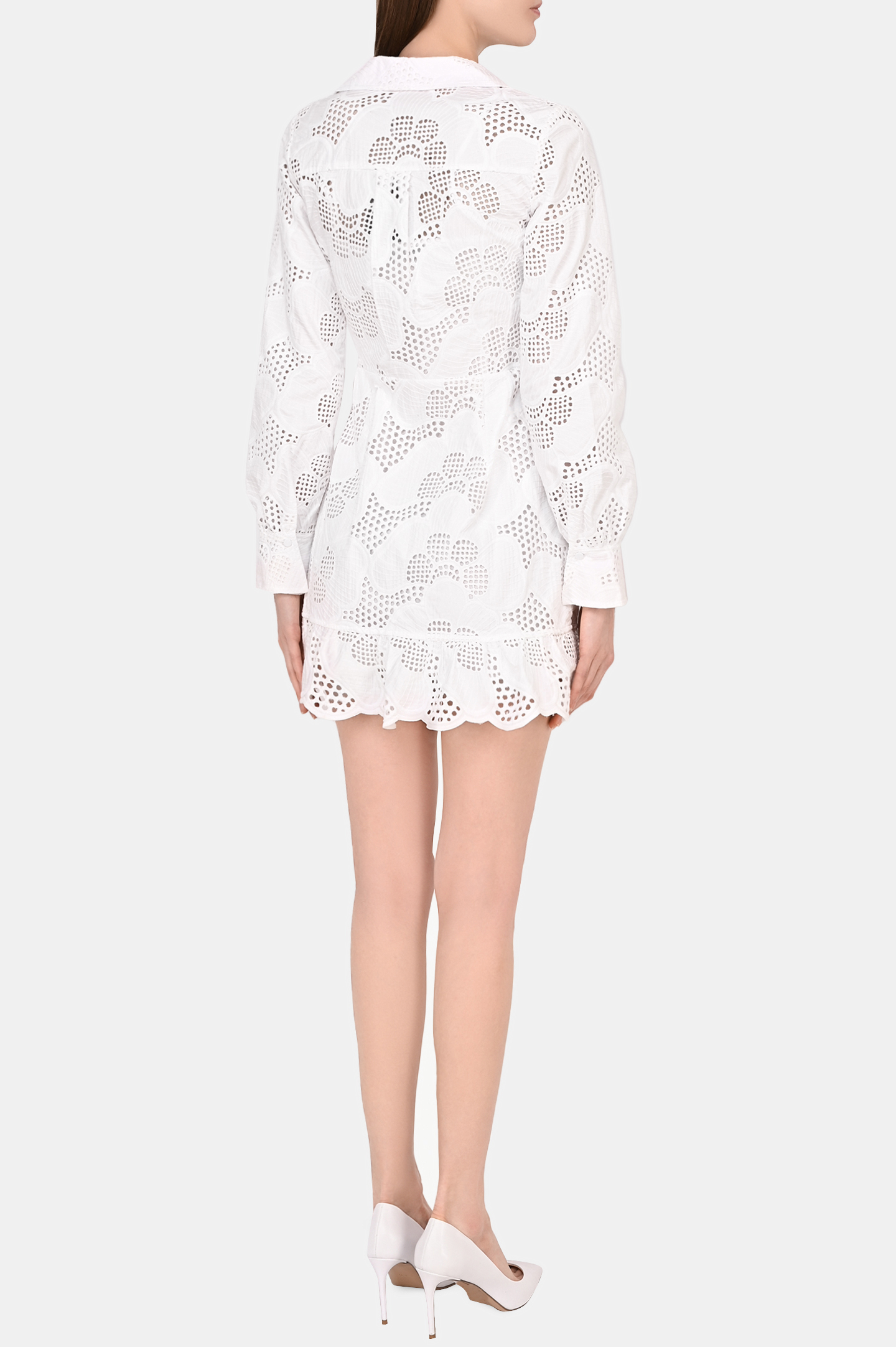 Платье SELF PORTRAIT RS22-154, цвет: Белый, Женский