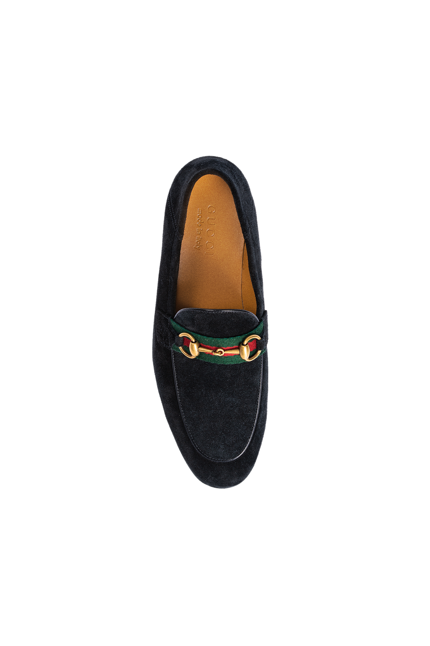 Лоферы GUCCI 581513 1M620, цвет: Черный, Мужской