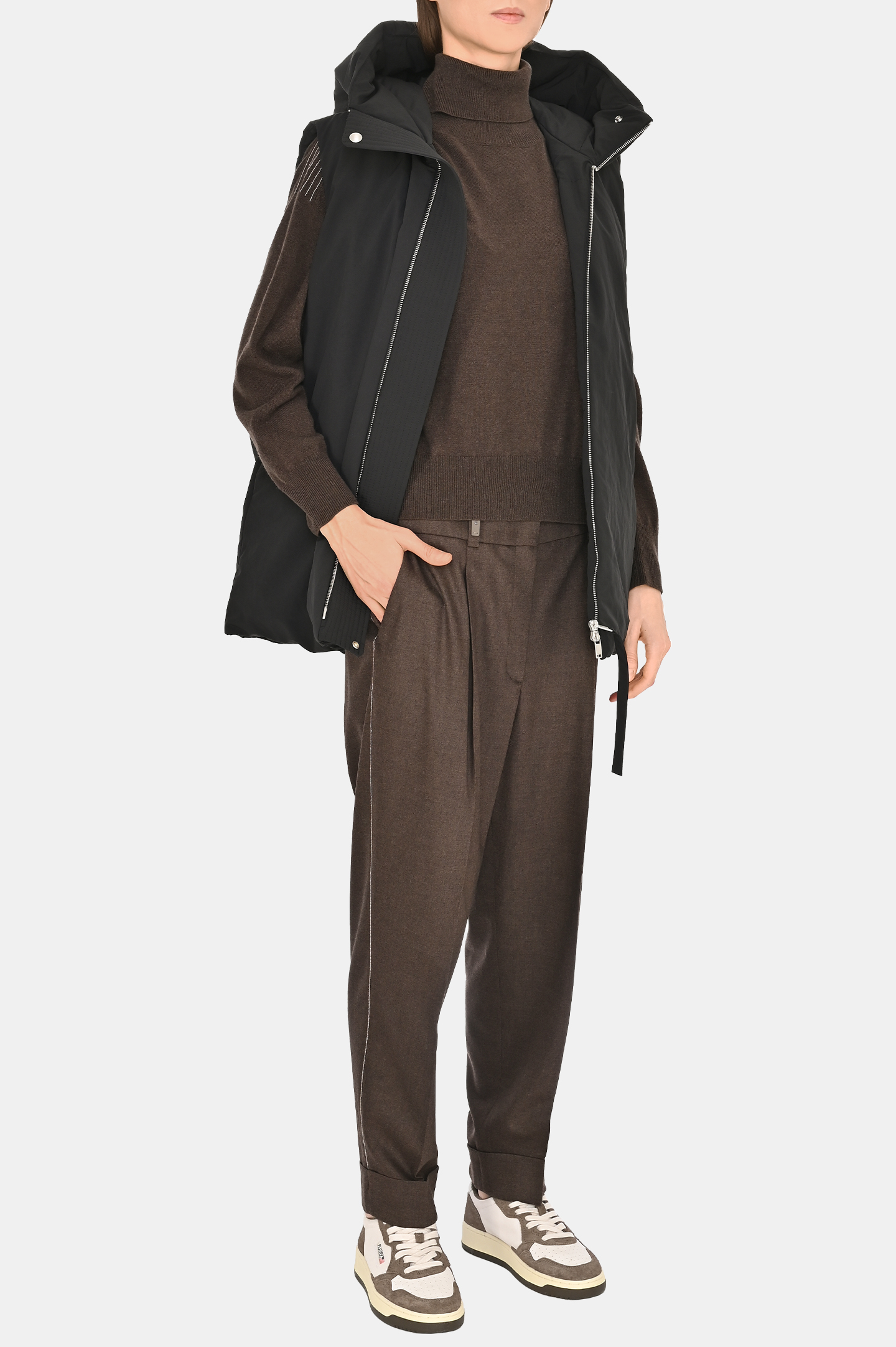 Жилет JIL SANDER J40AF0012 J70008, цвет: Черный, Женский