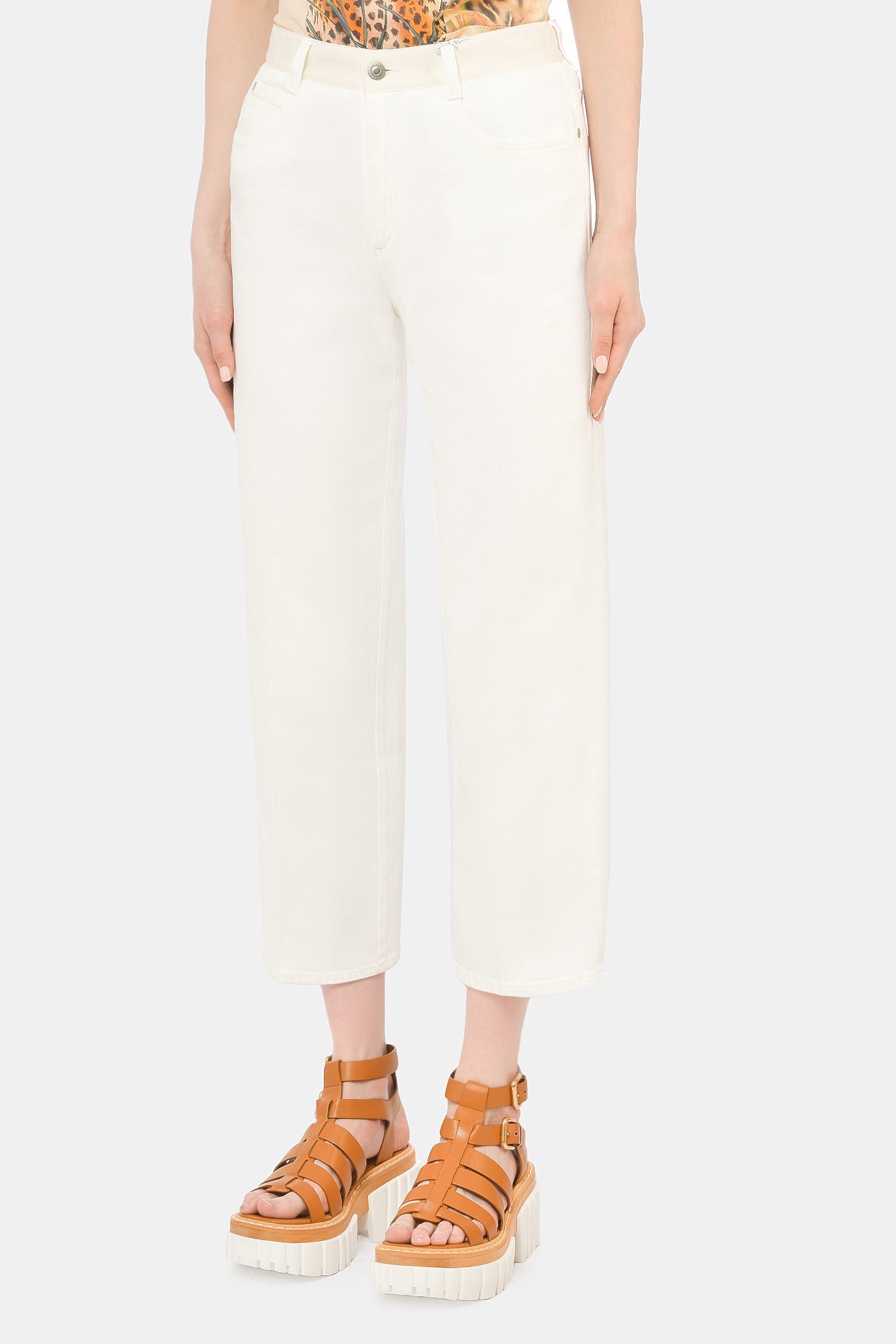 Джинсы STELLA McCARTNEY 600675SOH36, цвет: Белый, Женский