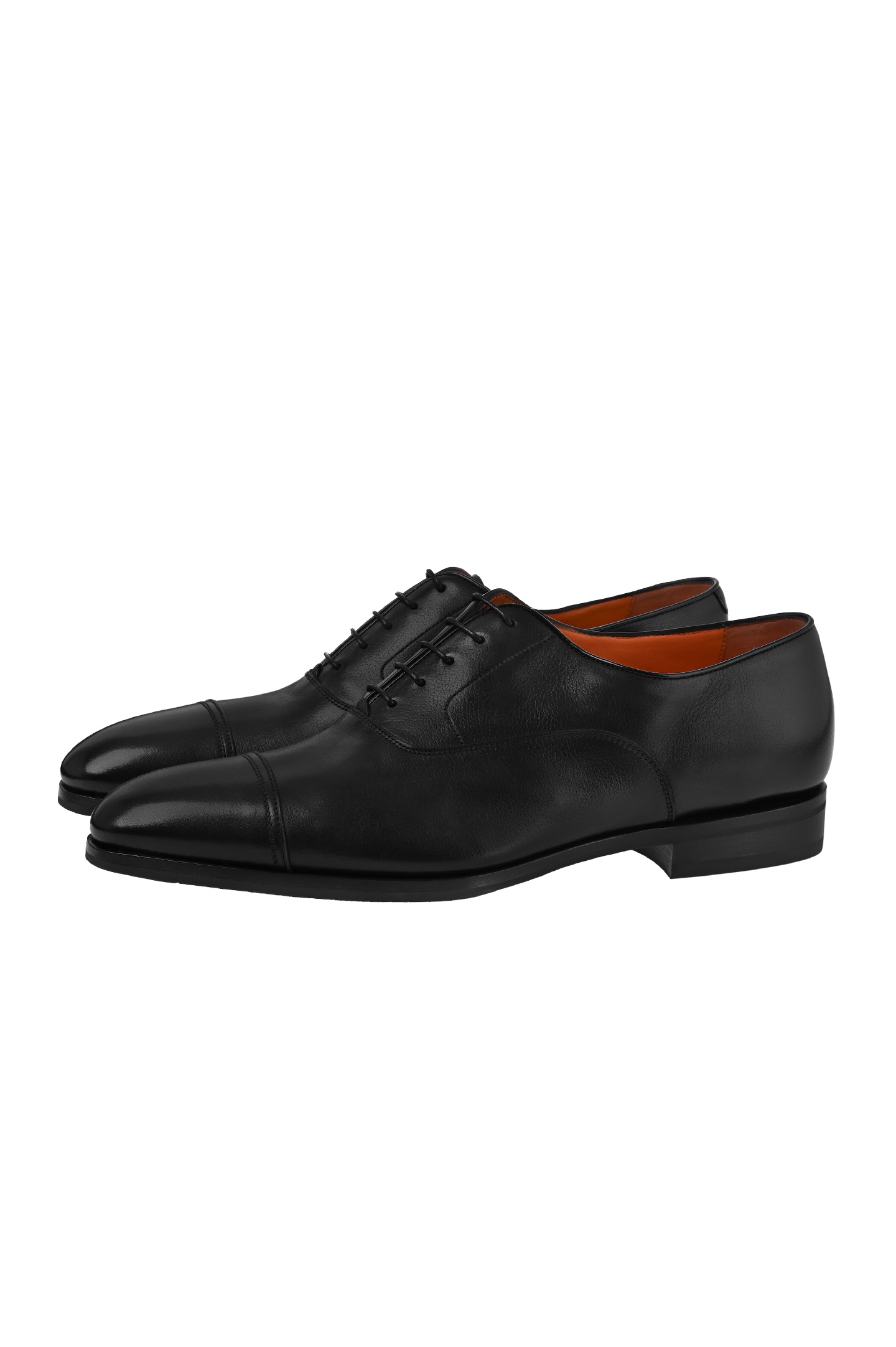 Кожаные дерби SANTONI MCLG17801SI9BUSHN01, цвет: Черный, Мужской