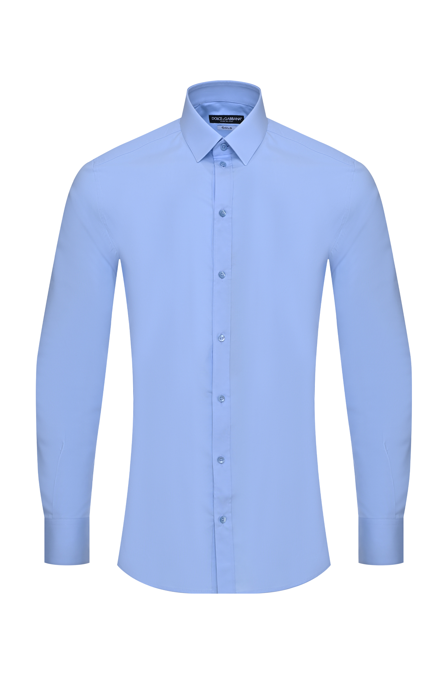 Рубашка DOLCE & GABBANA G5EJ0T FUEEE, цвет: Голубой, Мужской