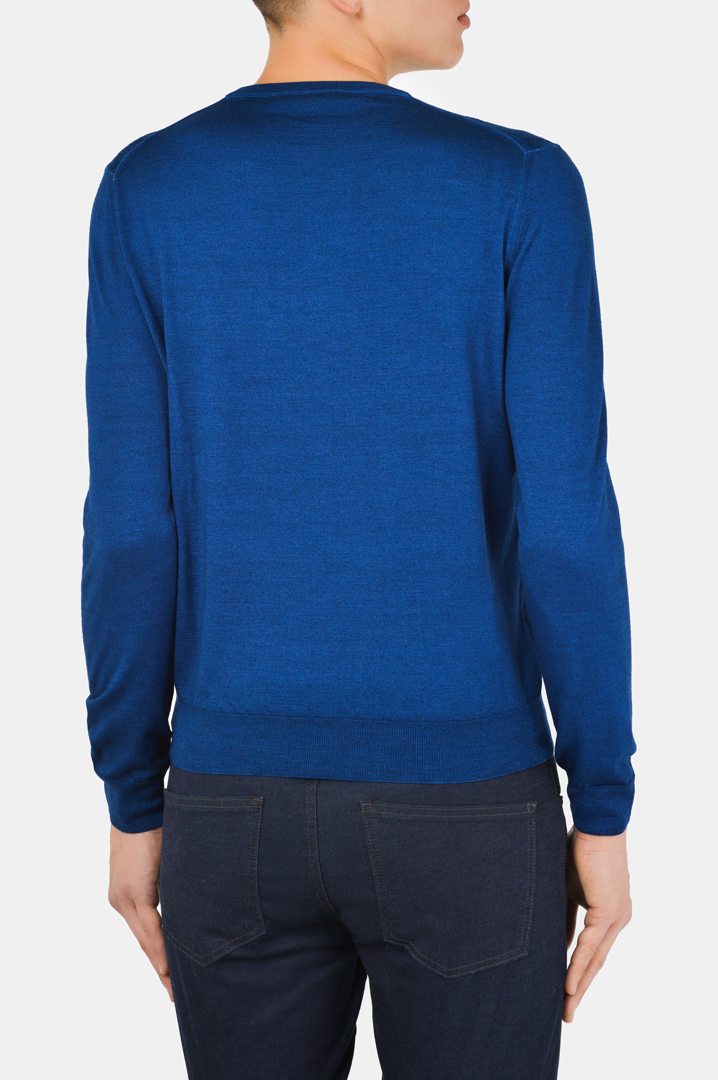 Свитер CANALI MK00978/310, цвет: Синий, Мужской