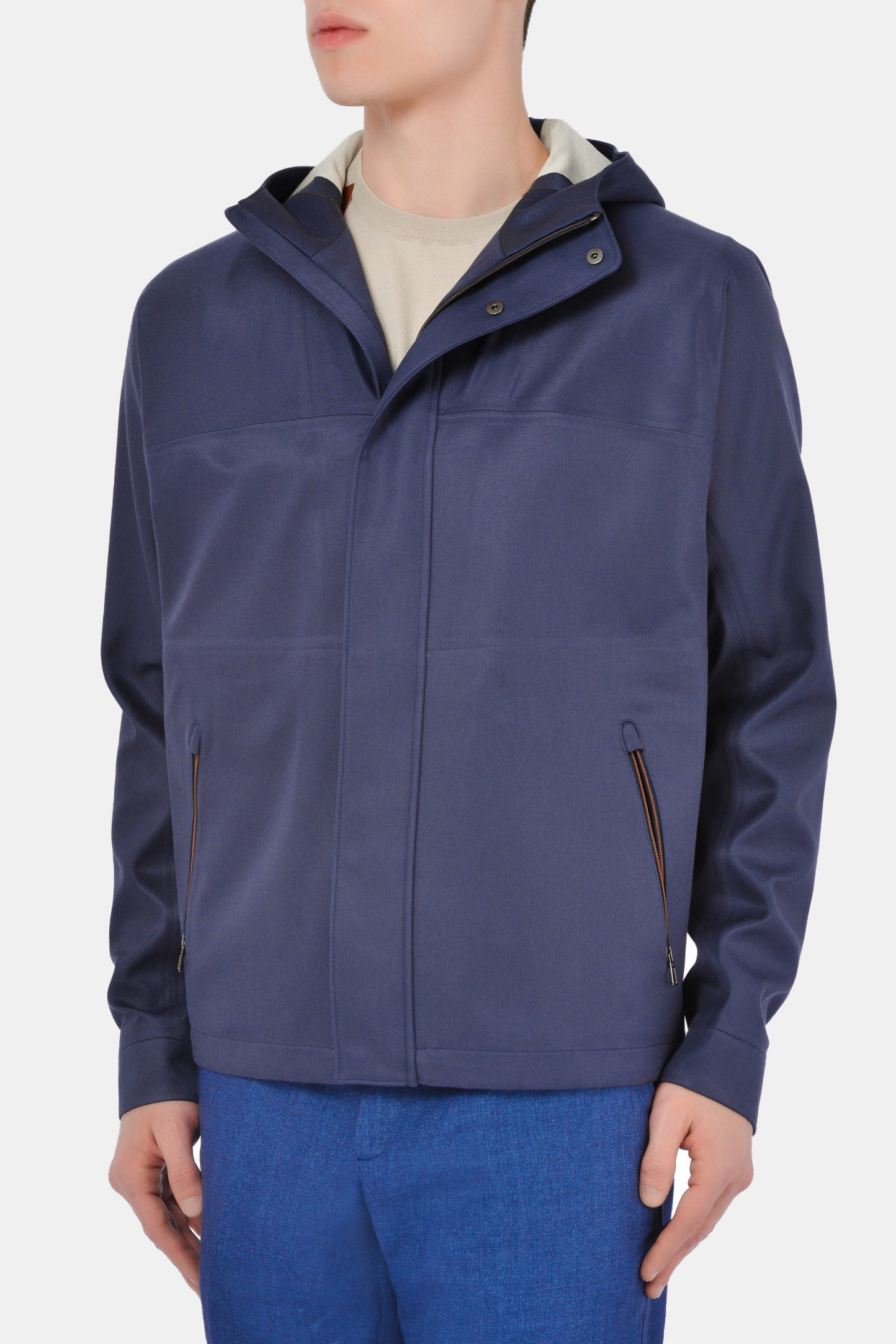 Куртка LORO PIANA F1-FAL5164, цвет: Синий, Мужской