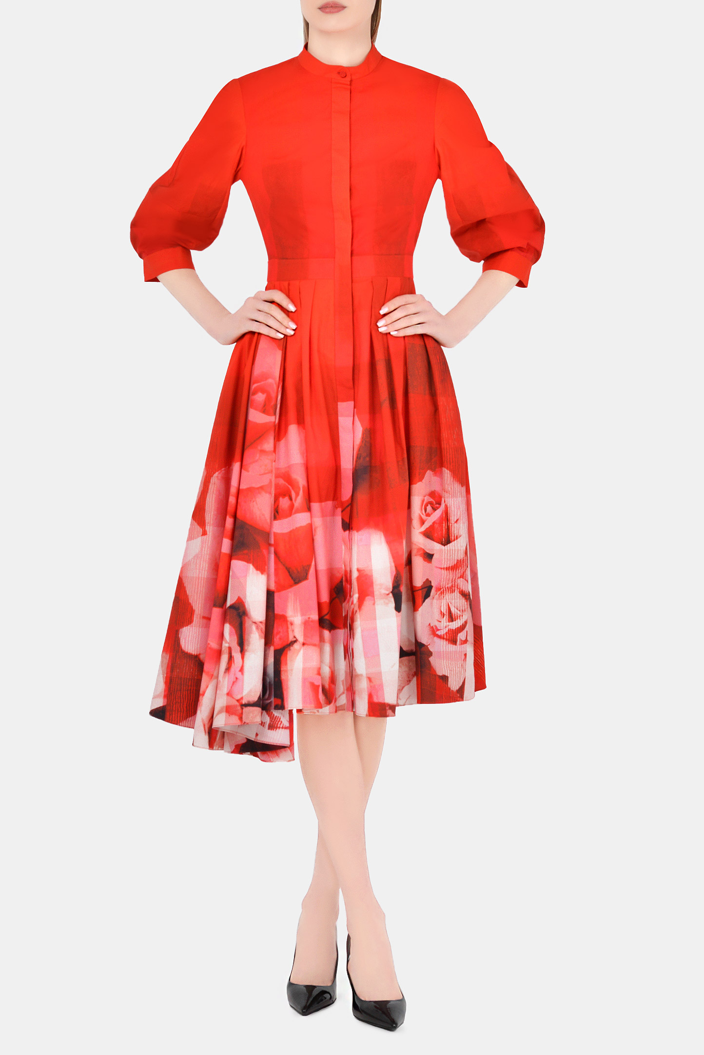 Платье ALEXANDER MCQUEEN 651669 QCACE, цвет: Красный, Женский