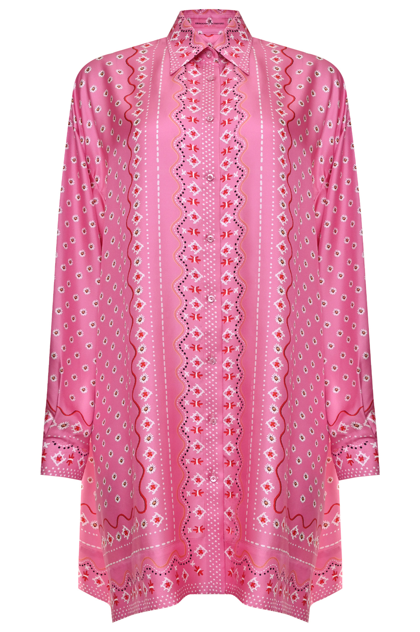Платье ERMANNO SCERVINO D402Q341HNO, цвет: Розовый, Женский