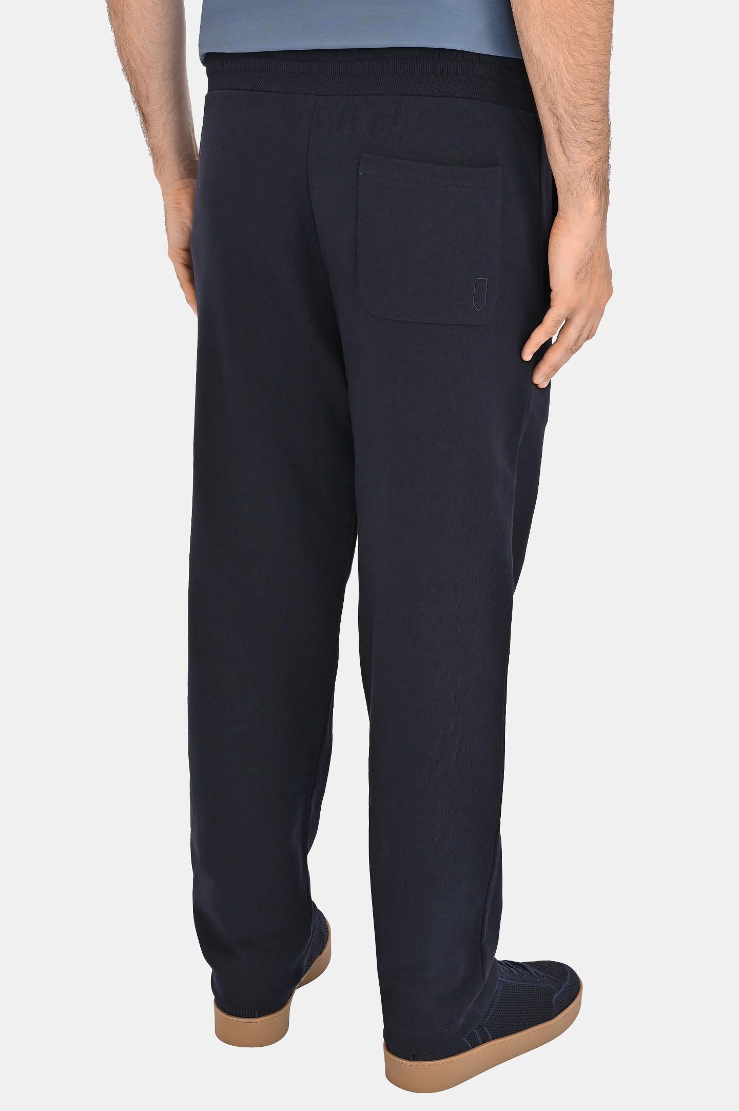 Брюки спорт CANALI MJ02251 T0893, цвет: Темно-синий, Мужской