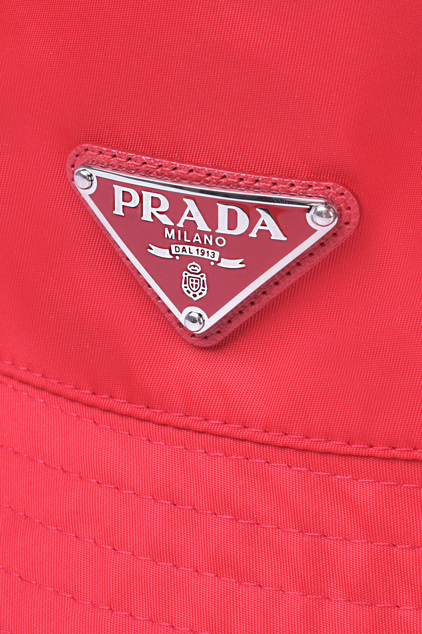 Панама PRADA 2HC137 2B15, цвет: Красный, Мужской