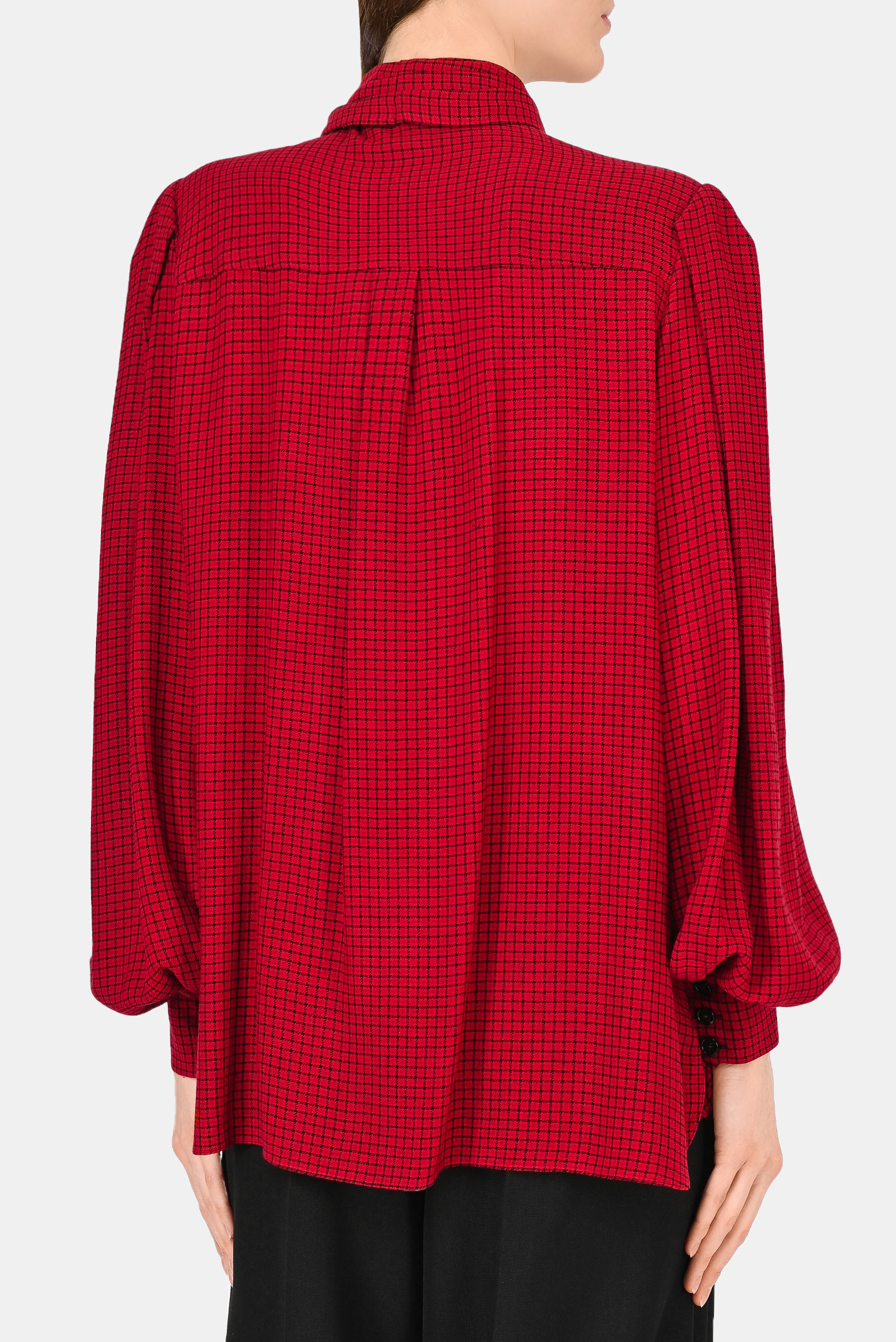 Блуза ALEXANDRE VAUTHIER 213SH1506, цвет: Бордовый, Женский