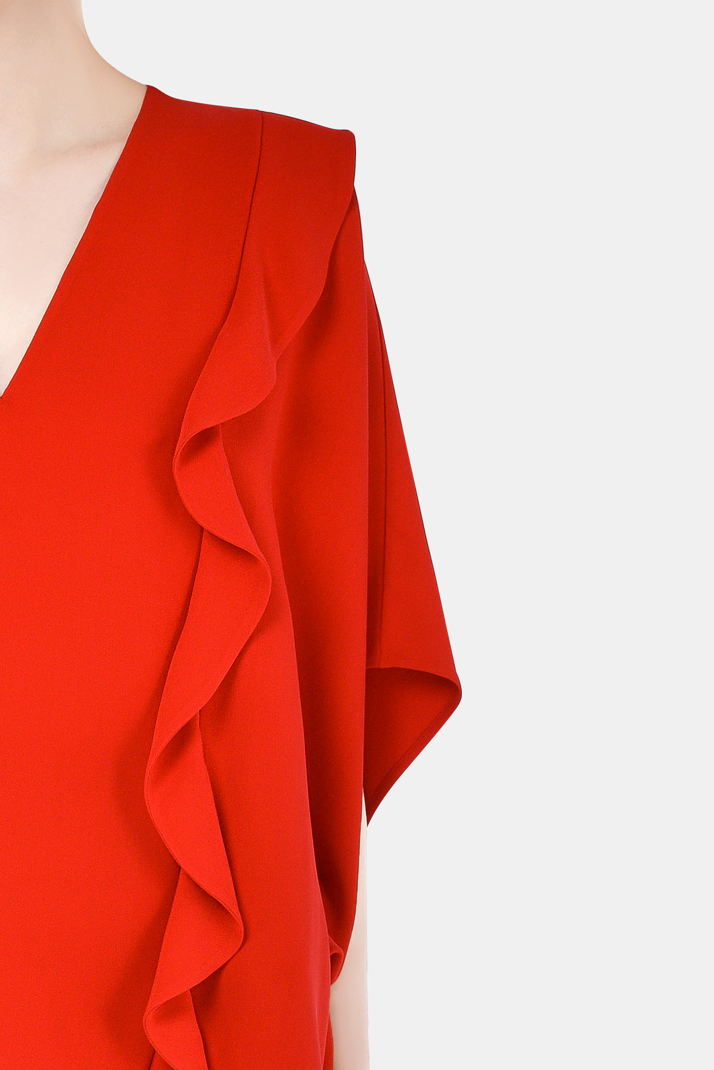 Блуза VALENTINO PAP VB3AE5J51MM, цвет: Красный, Женский