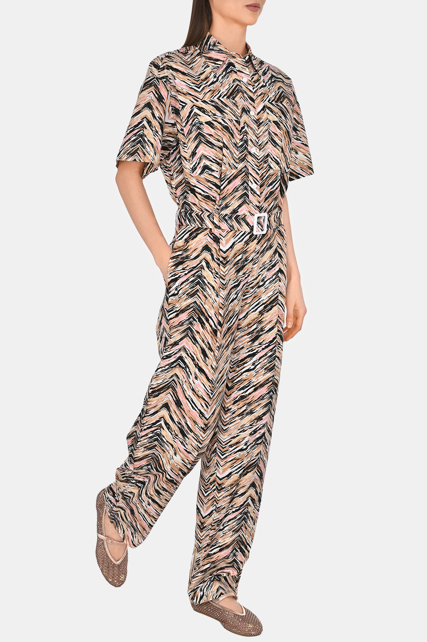 Комбинезон+ремень MISSONI DS25SG1R-BW00VY, цвет: Разноцветный, Женский