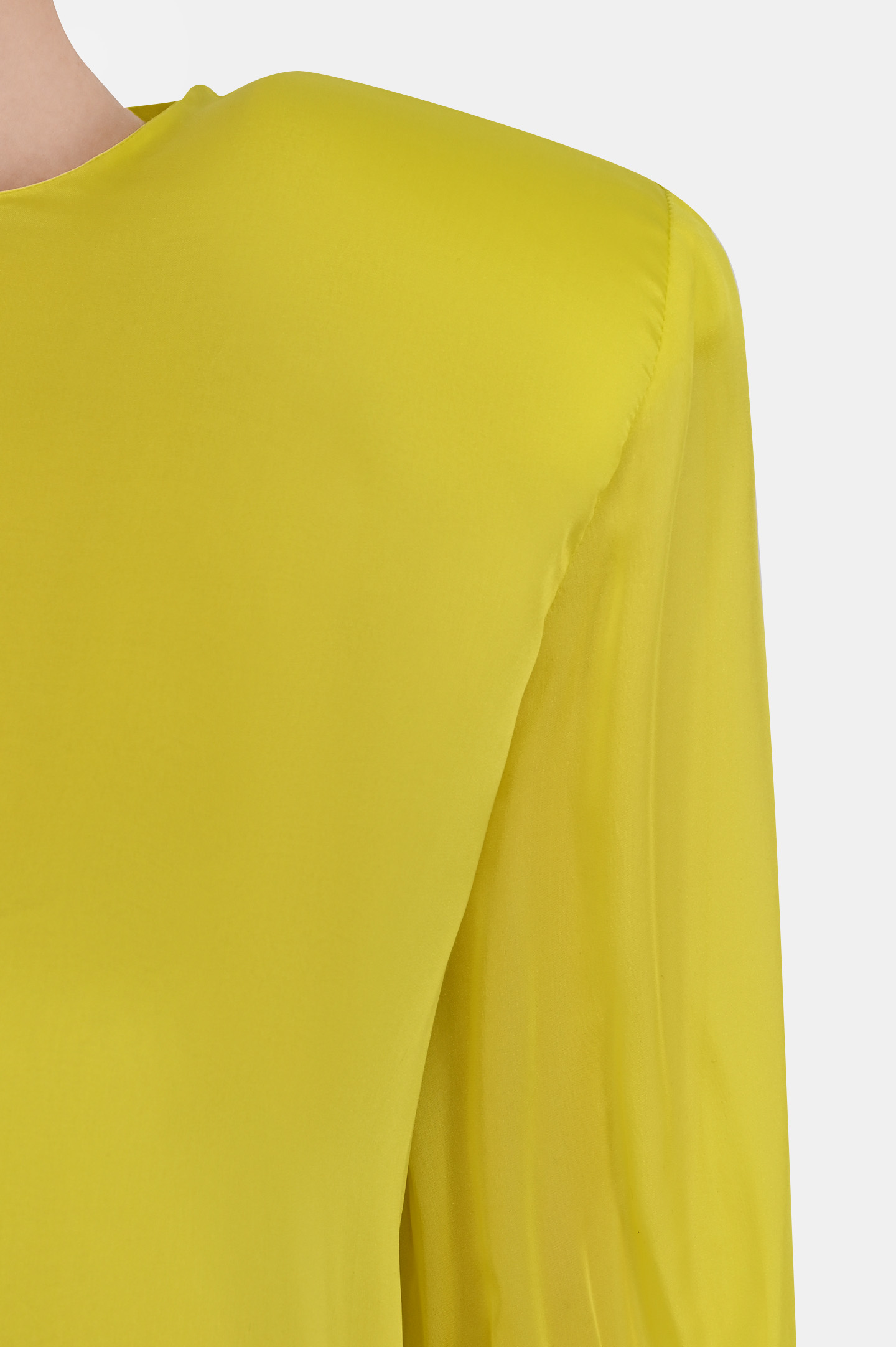 Платье ALEXANDRE VAUTHIER 223DR1734B, цвет: Желтый, Женский