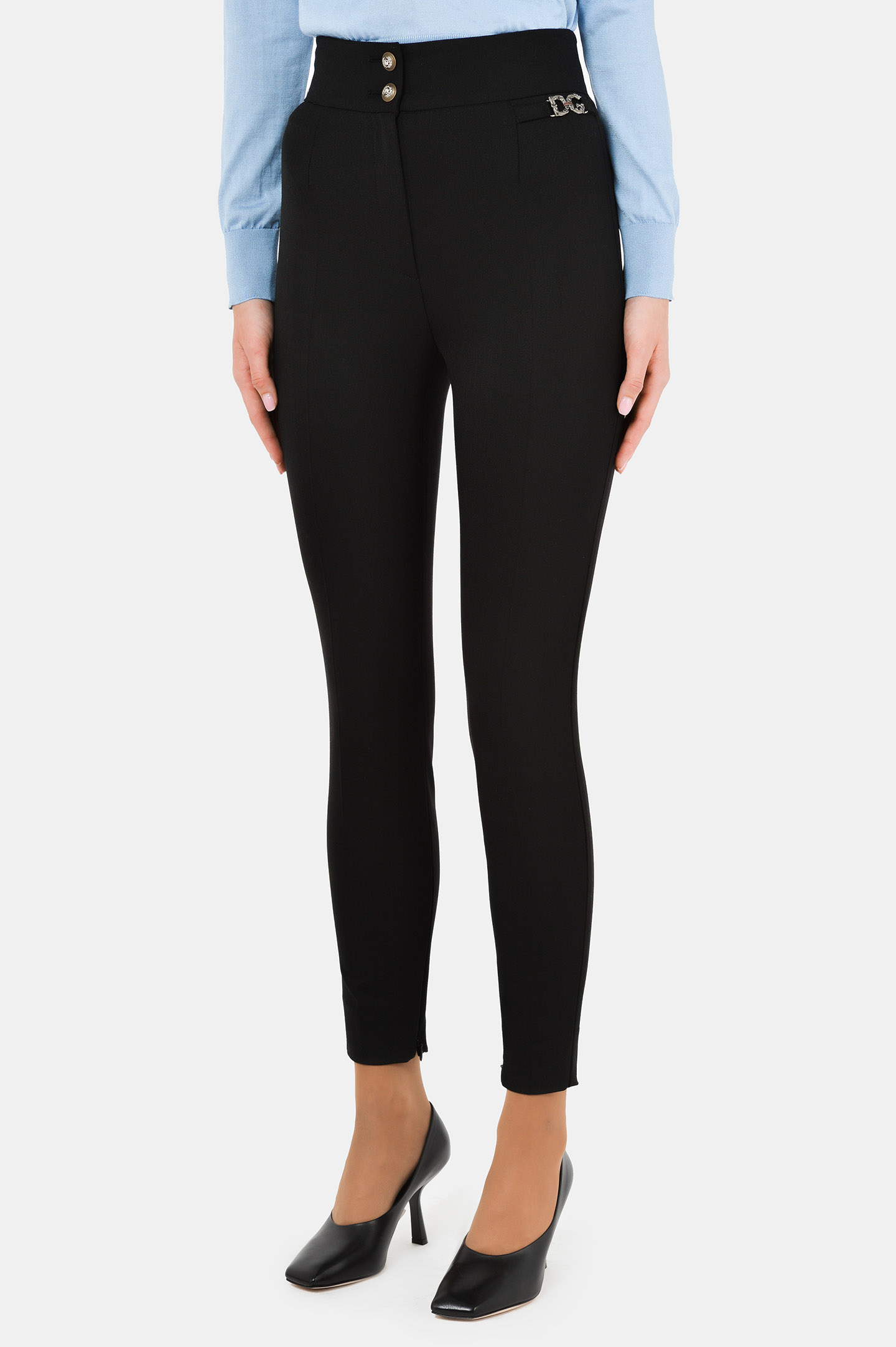 Брюки DOLCE & GABBANA FTBU0T FUBE7, цвет: Черный, Женский