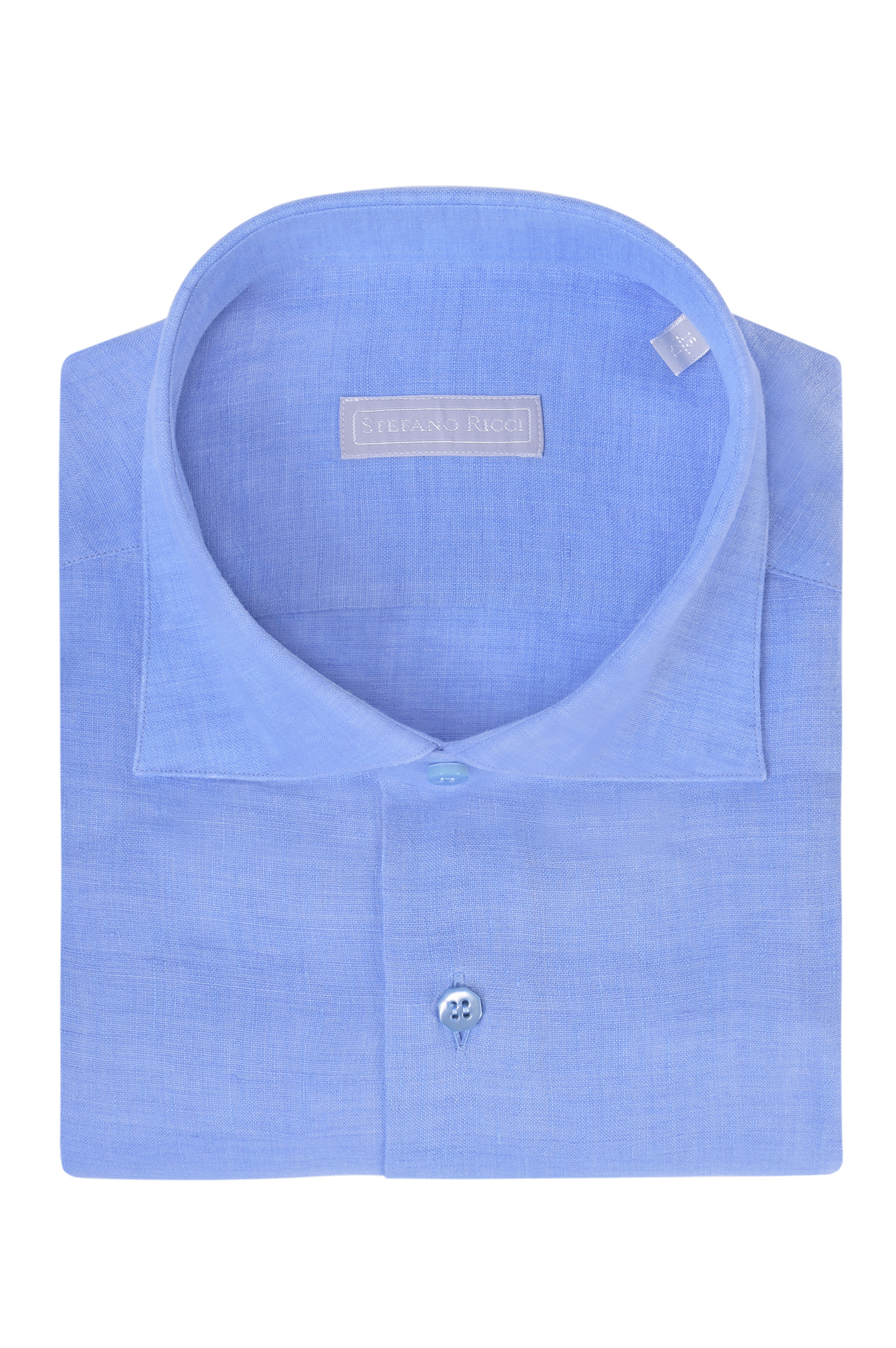 Рубашка STEFANO RICCI MC004067 L1180, цвет: Синий, Мужской