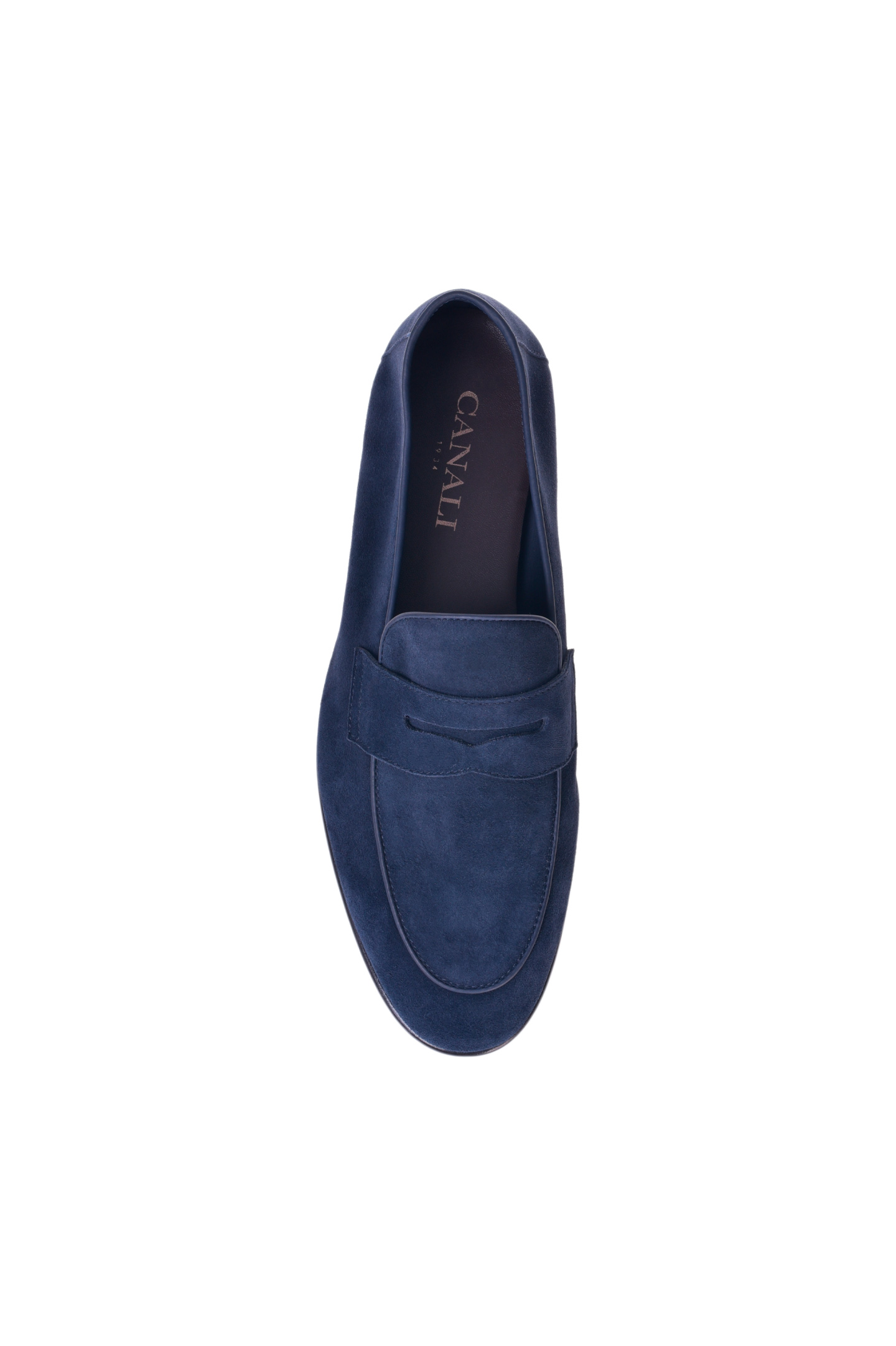 Лоферы CANALI RB00522/310, цвет: Синий, Мужской