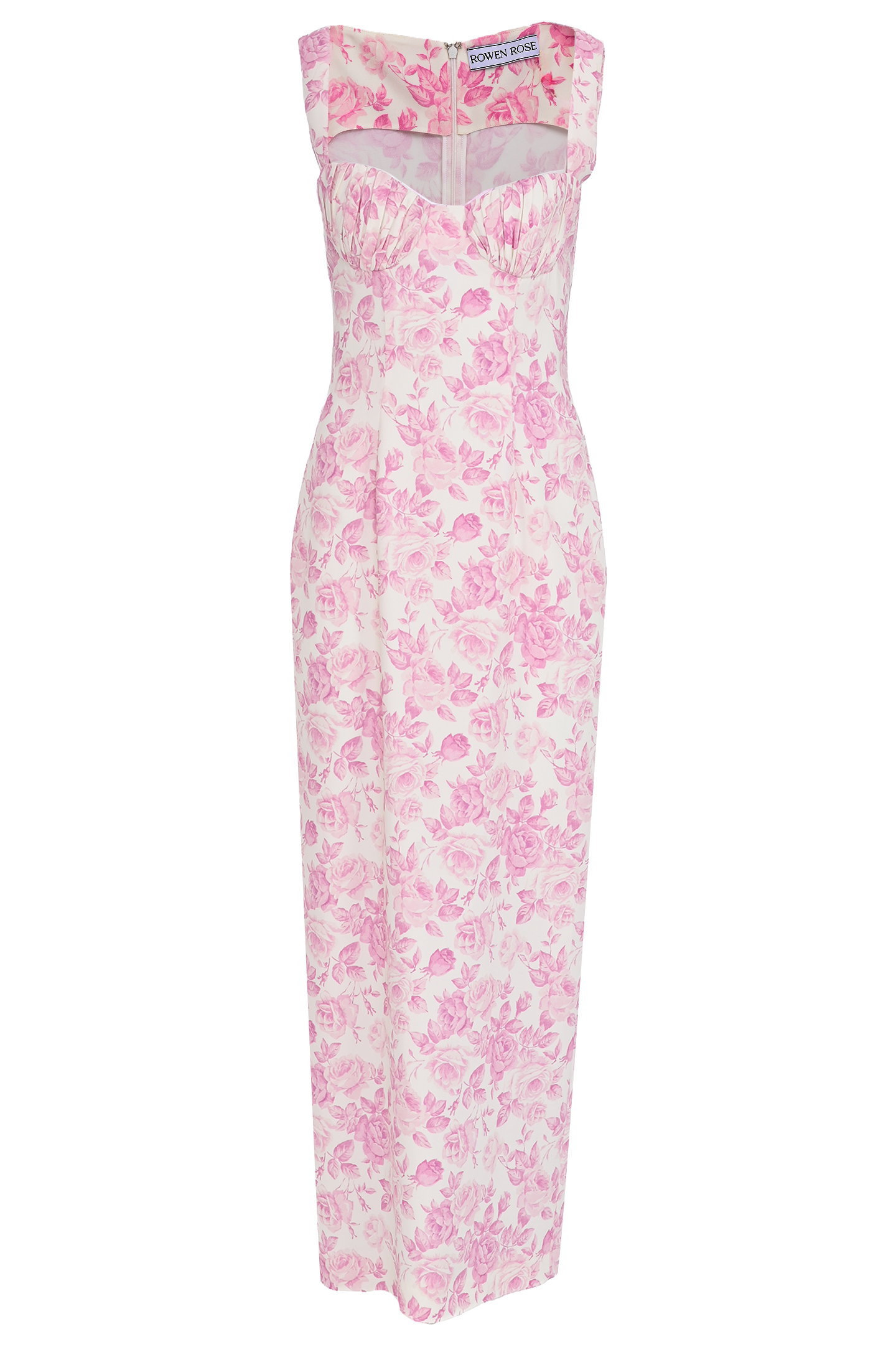 Платье ROWEN ROSE DRS_RR389/1, цвет: Розовый, Женский