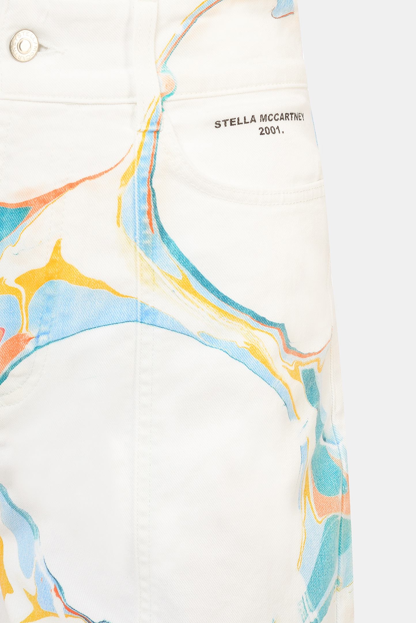 Джинсы STELLA McCARTNEY 372773SOH25, цвет: Белый, Женский