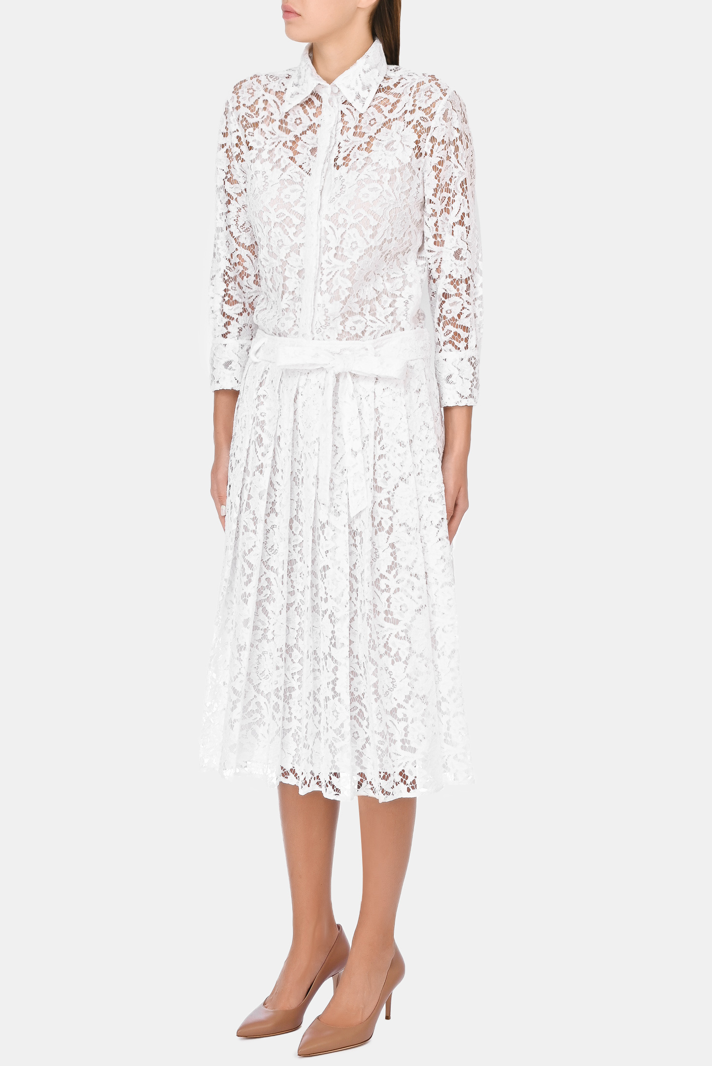 Платье VALENTINO PAP WB3VAW651EC, цвет: Белый, Женский