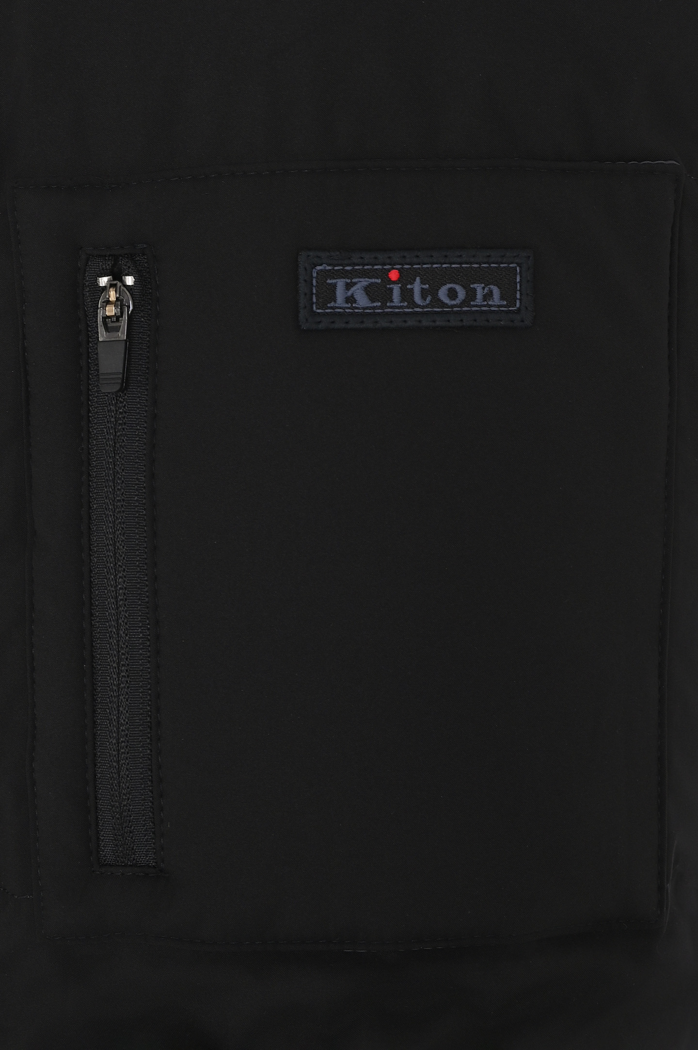 Куртка KITON UW1537YC4020, цвет: Черный, Мужской