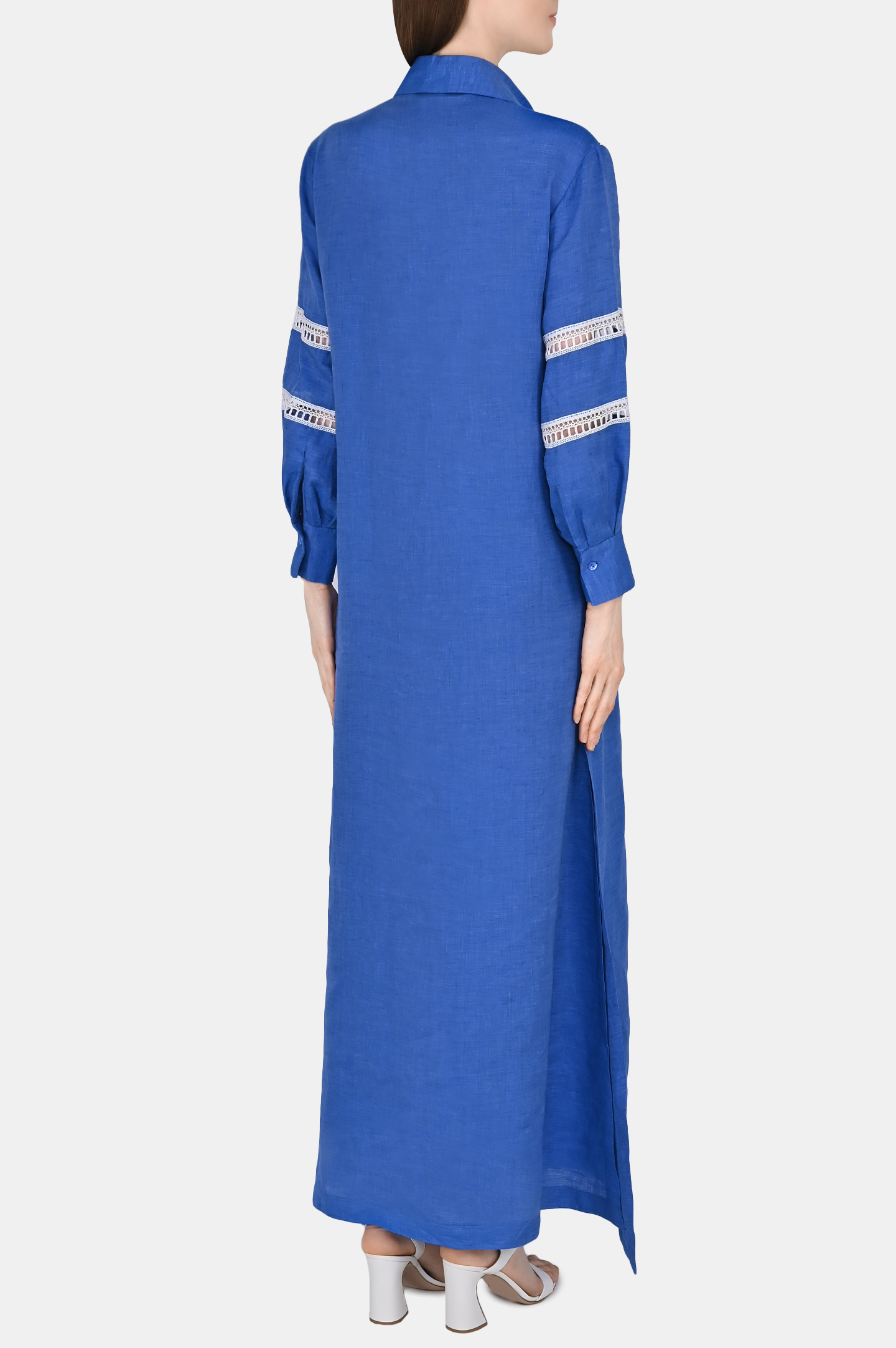Платье ERMANNO SCERVINO D404Q603BMY, цвет: Синий, Женский