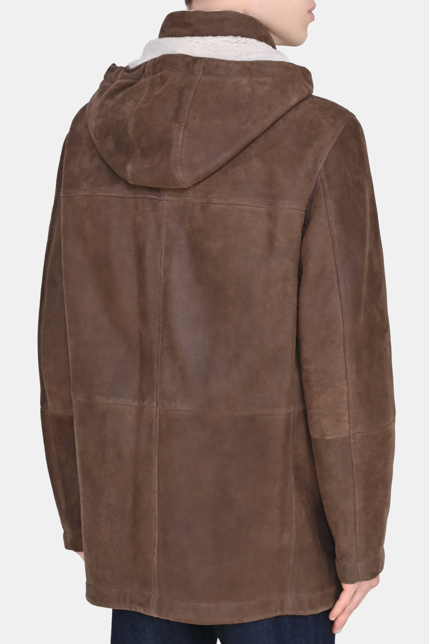 Куртка BRUNELLO  CUCINELLI MPMLF1884, цвет: Коричневый, Мужской