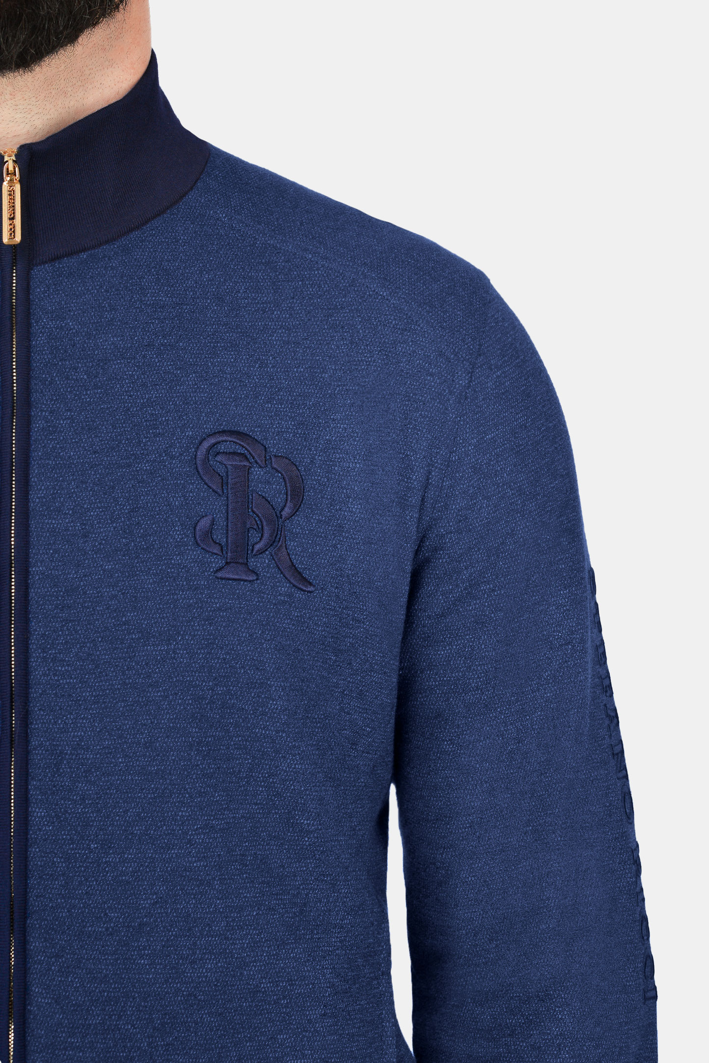 Куртка спорт STEFANO RICCI K919029R31 T21210, цвет: Синий, Мужской