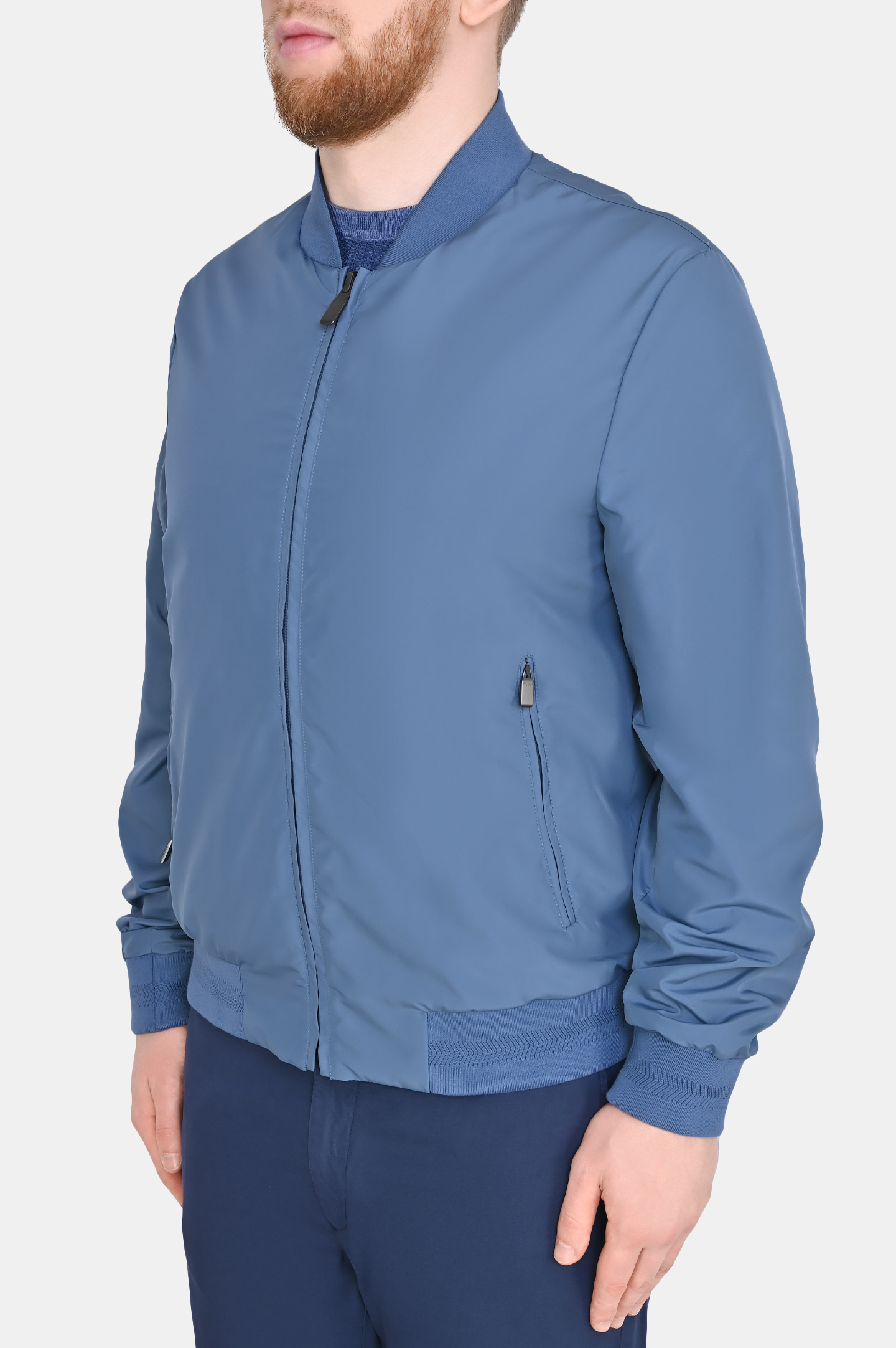 Куртка CANALI SG01121 O40686, цвет: Синий, Мужской