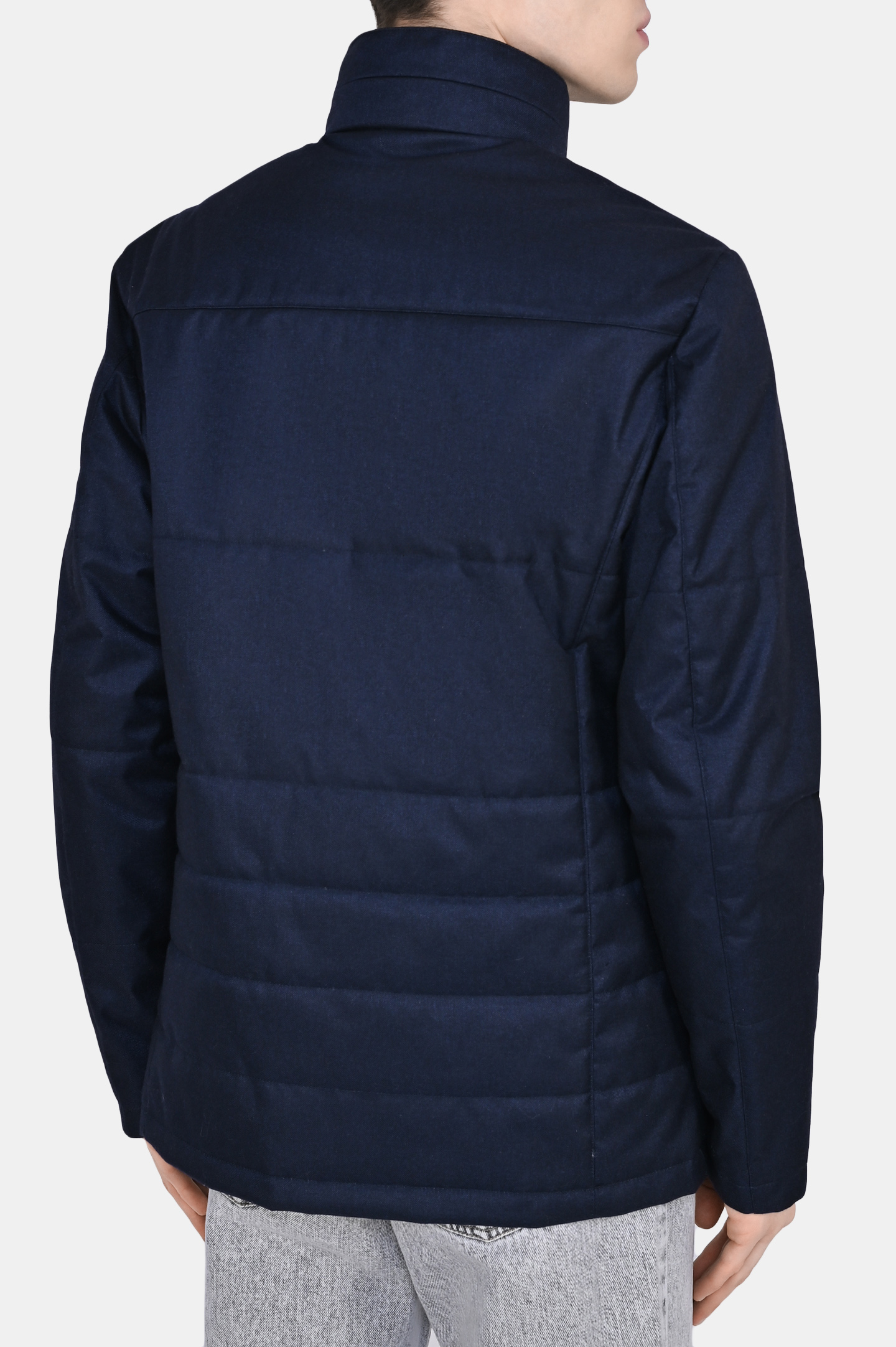Куртка CANALI SY02202 O30349, цвет: Синий, Мужской